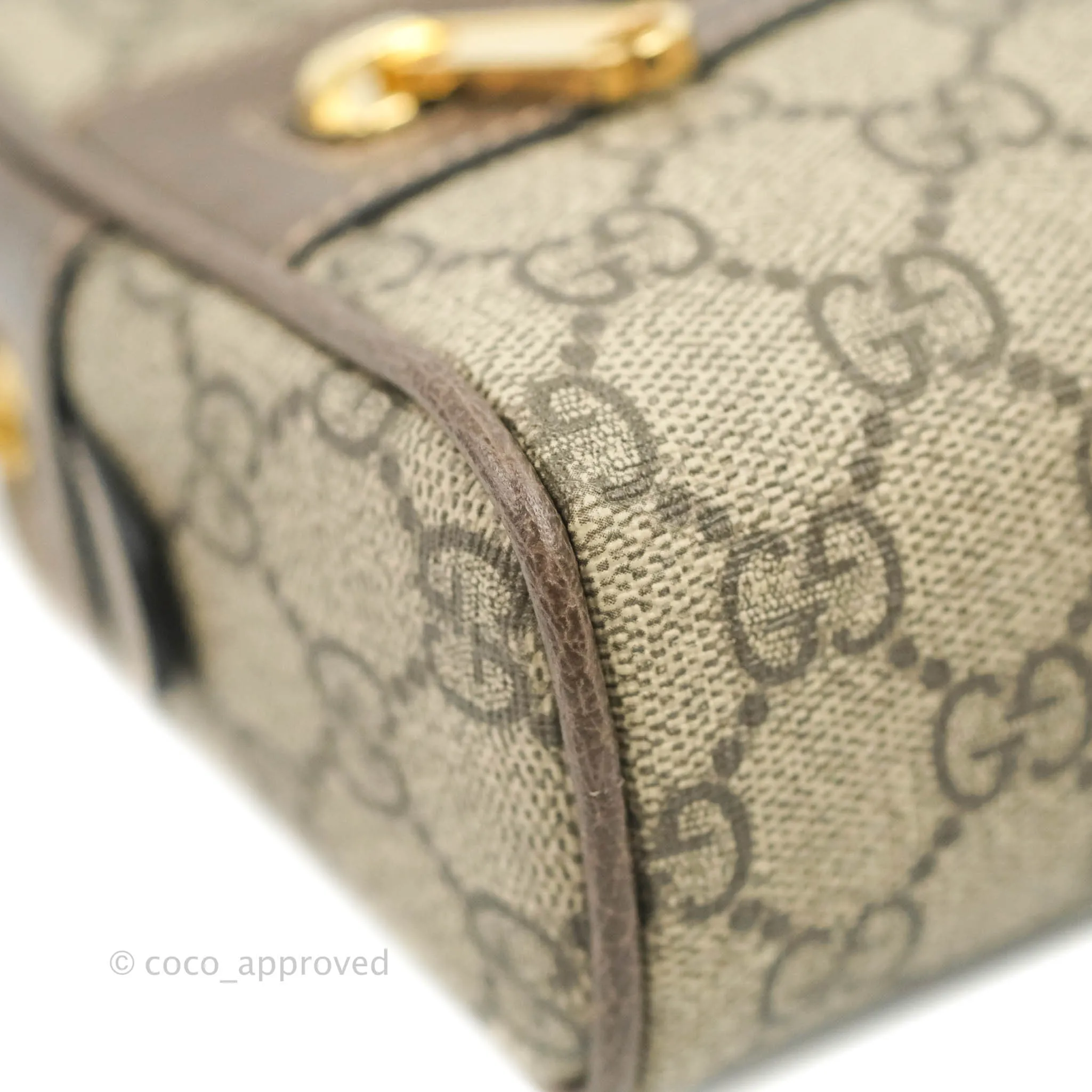 Gucci Ophidia GG Supreme Small Belt Bag Gold Hardware