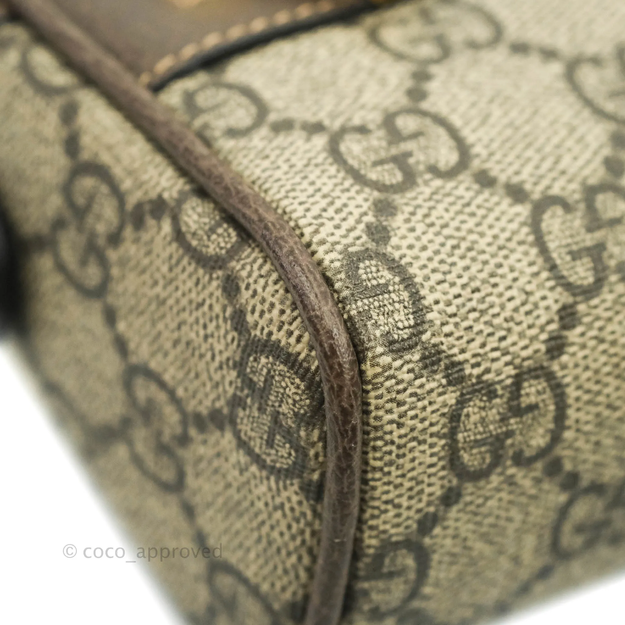 Gucci Ophidia GG Supreme Small Belt Bag Gold Hardware