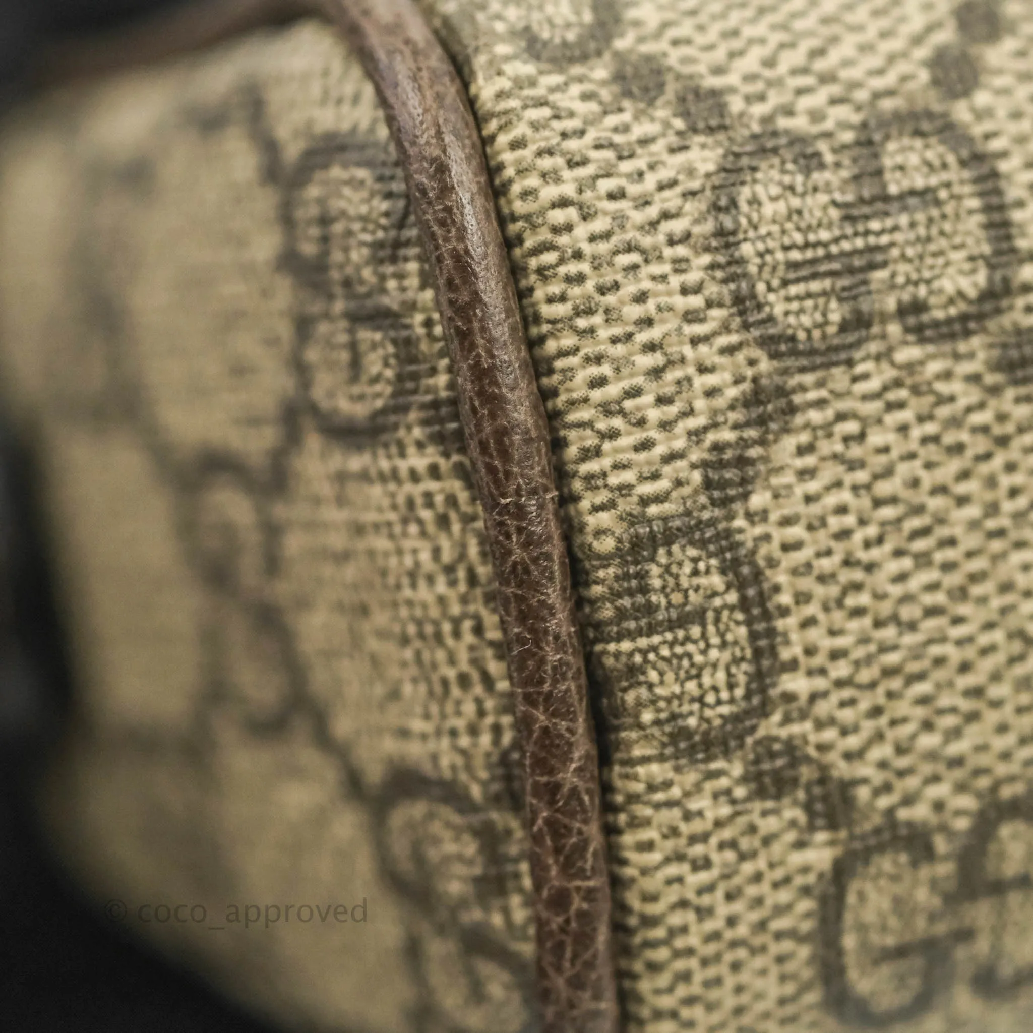 Gucci Ophidia GG Supreme Small Belt Bag Gold Hardware