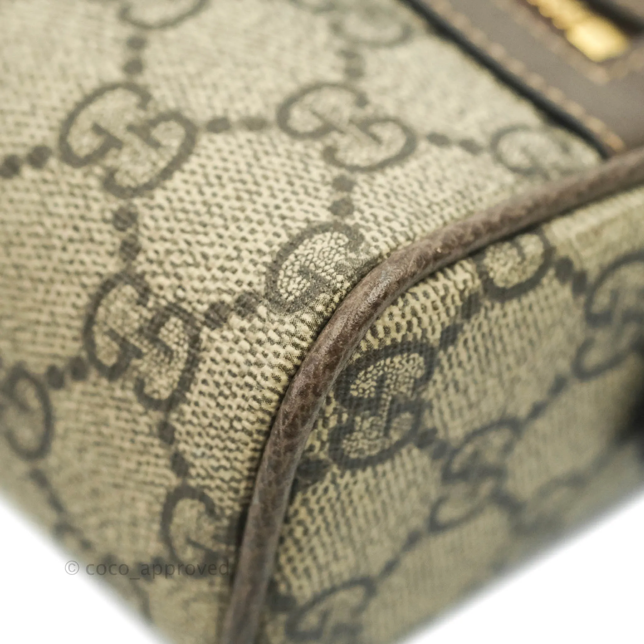 Gucci Ophidia GG Supreme Small Belt Bag Gold Hardware