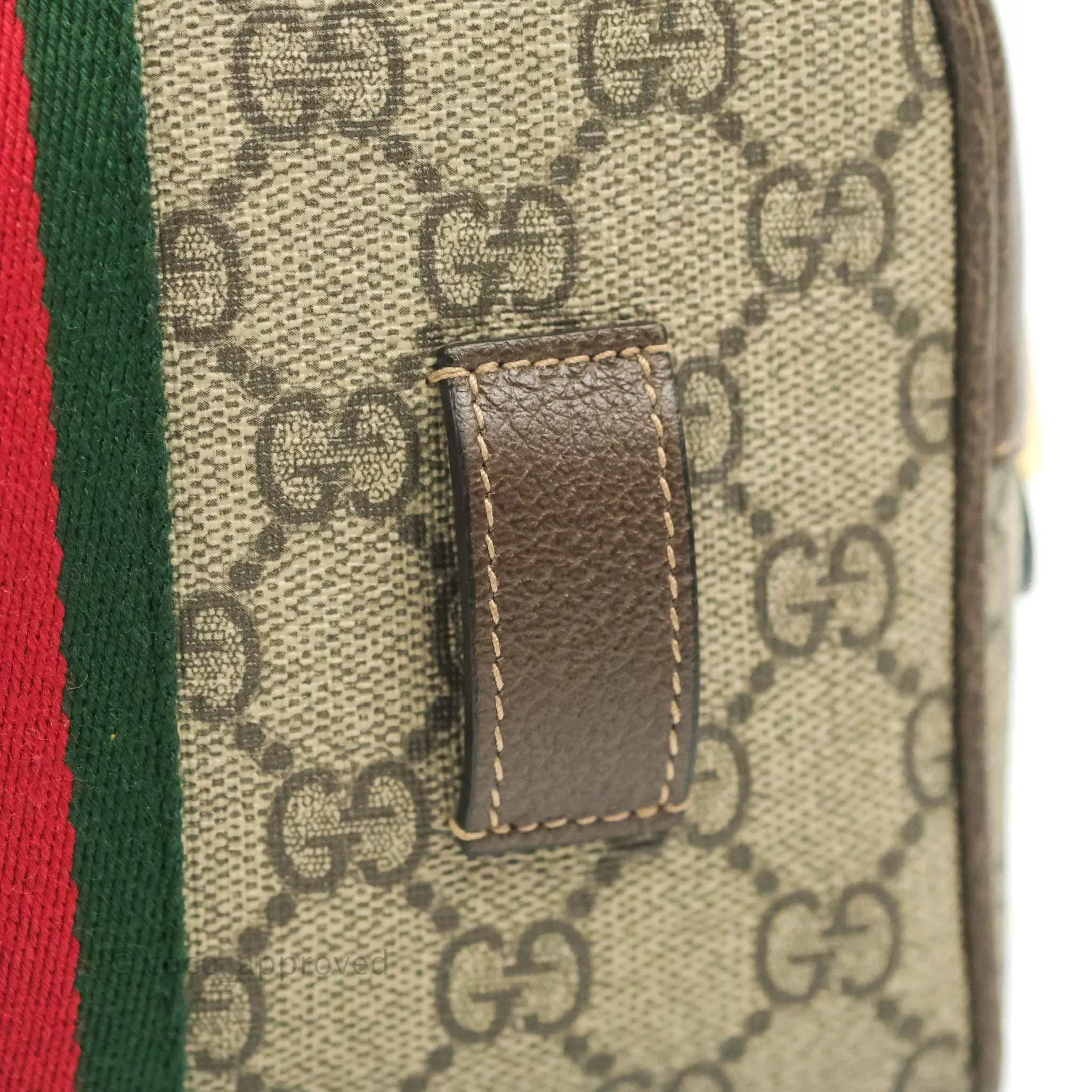 Gucci Ophidia GG Supreme Small Belt Bag Gold Hardware
