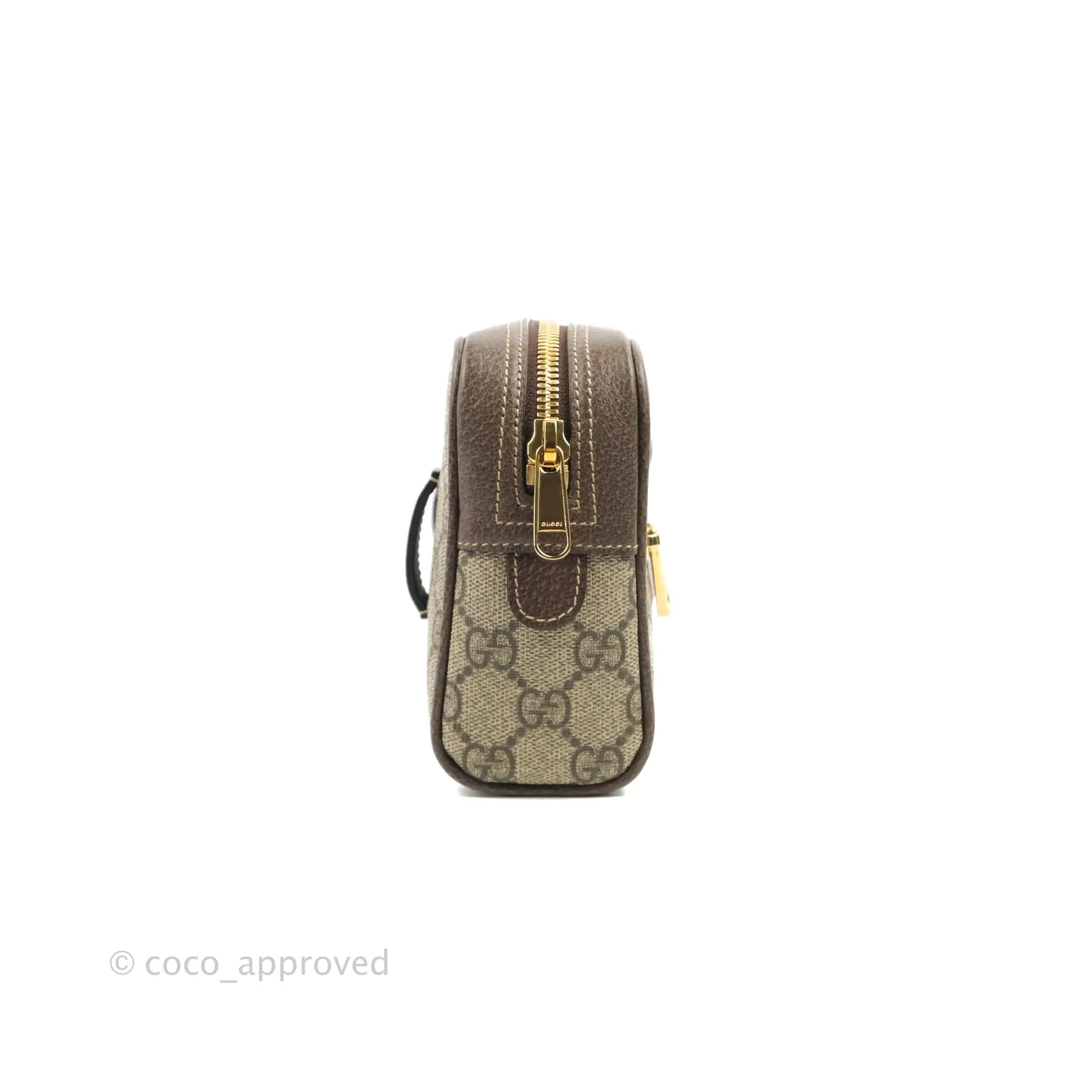 Gucci Ophidia GG Supreme Small Belt Bag Gold Hardware