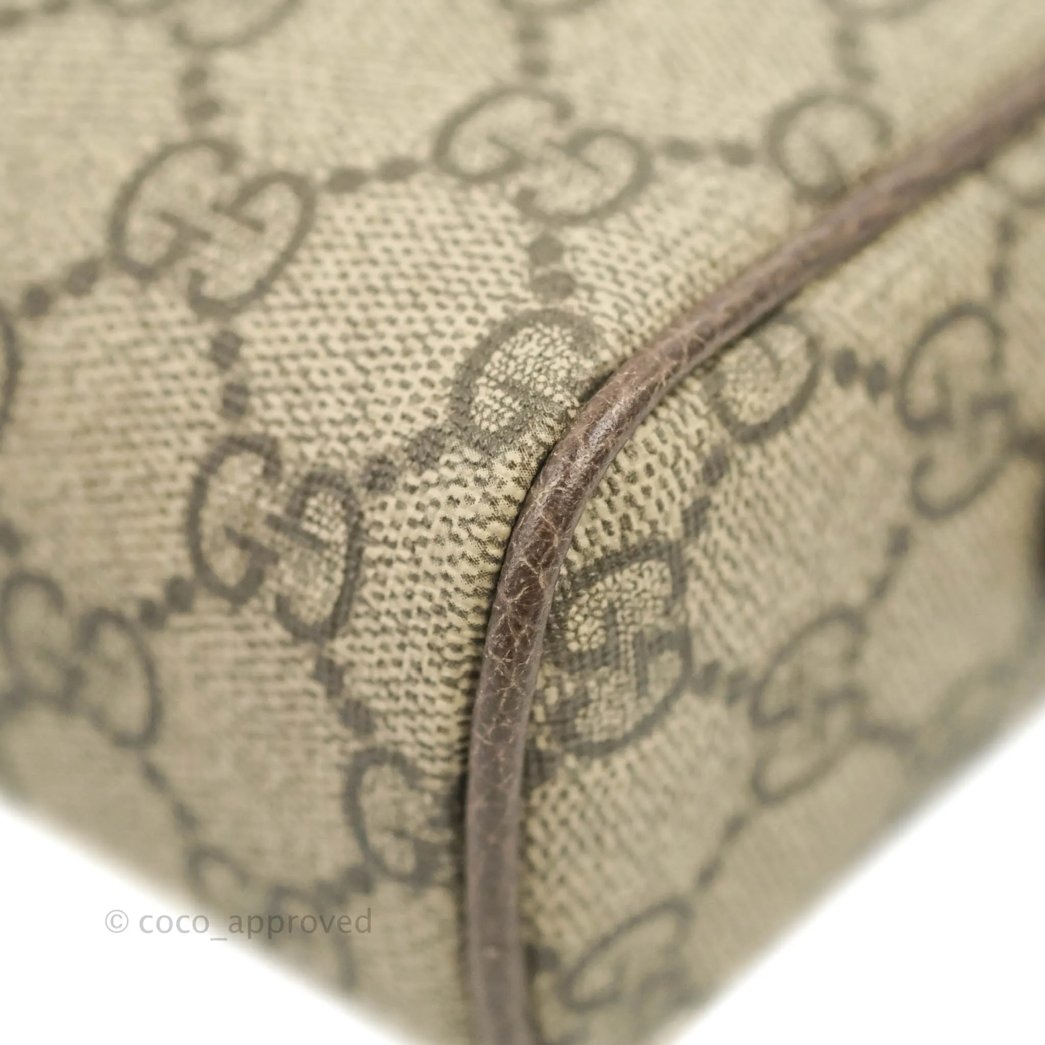 Gucci Ophidia GG Supreme Small Belt Bag Gold Hardware