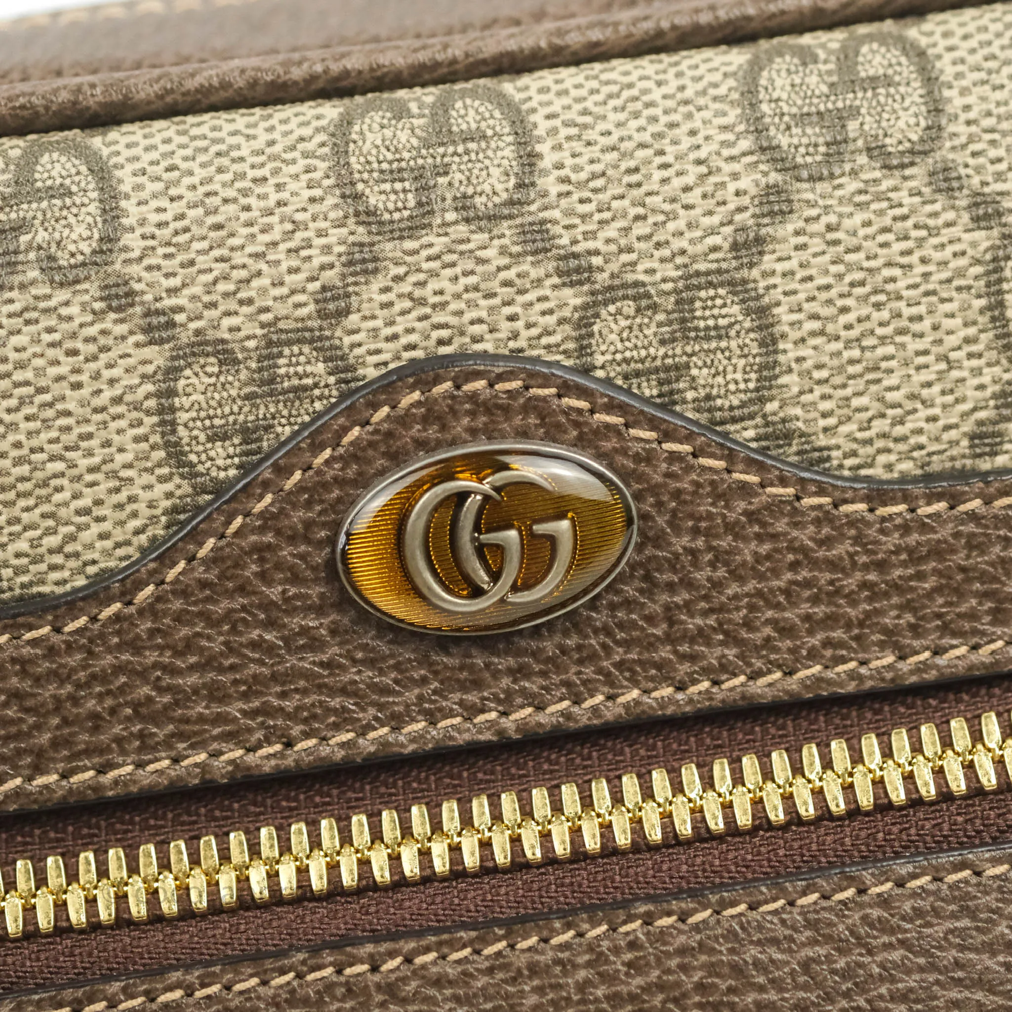 Gucci Ophidia GG Supreme Small Belt Bag Gold Hardware
