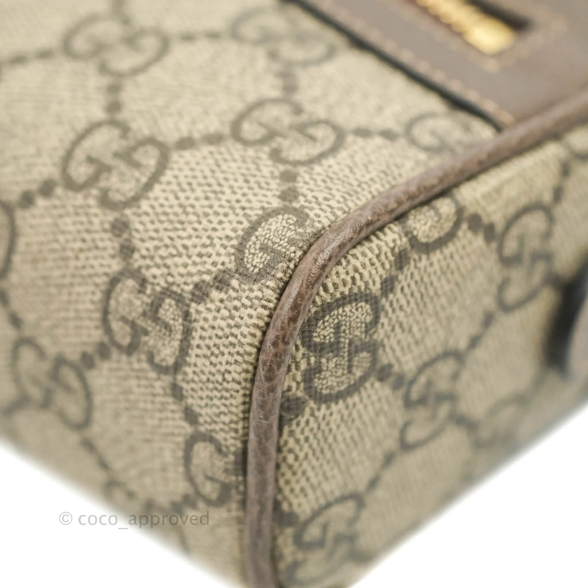 Gucci Ophidia GG Supreme Small Belt Bag Gold Hardware