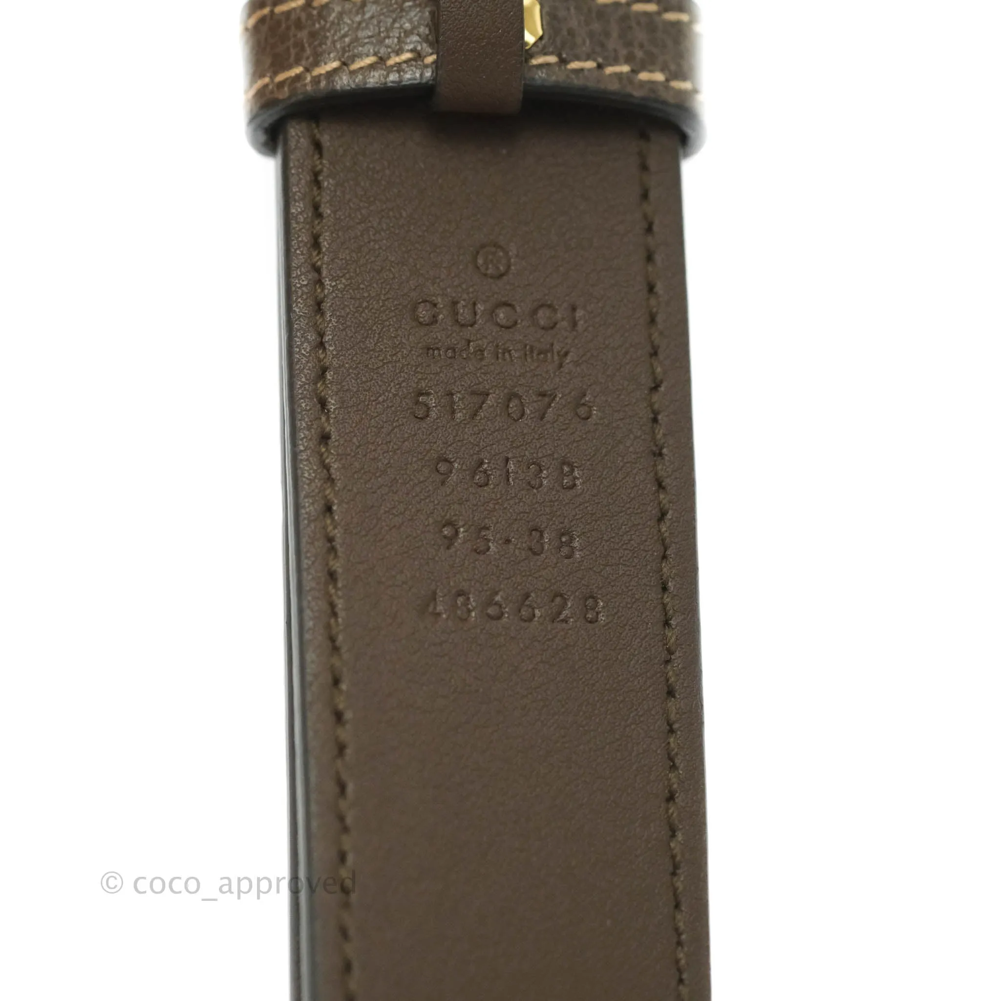 Gucci Ophidia GG Supreme Small Belt Bag Gold Hardware
