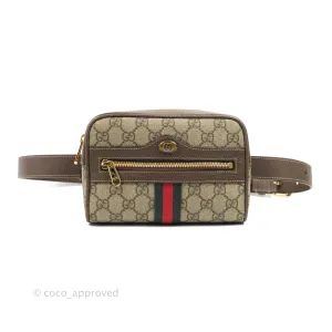 Gucci Ophidia GG Supreme Small Belt Bag Gold Hardware