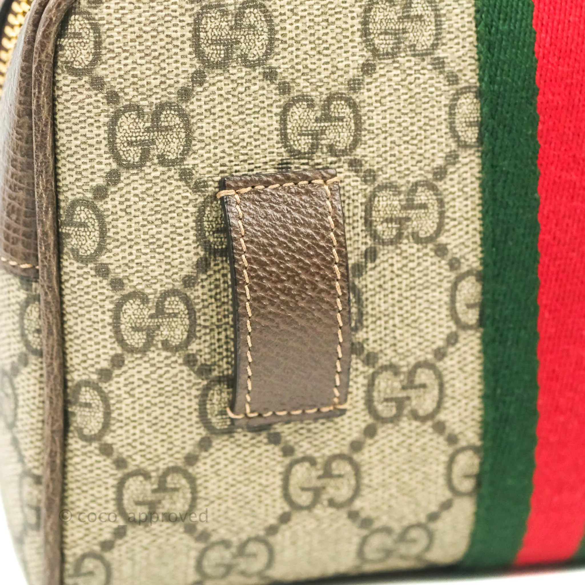 Gucci Ophidia GG Supreme Small Belt Bag Gold Hardware