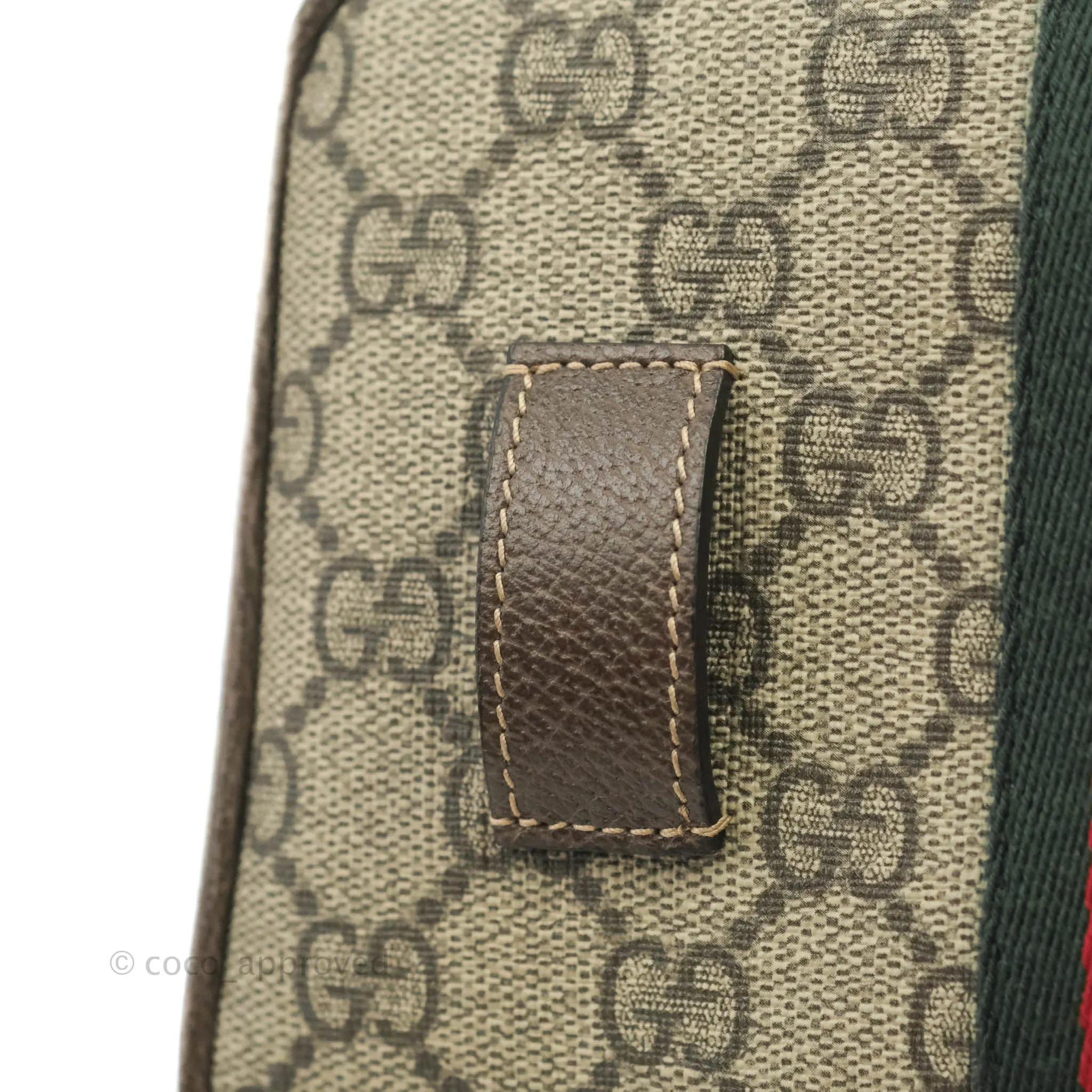 Gucci Ophidia GG Supreme Small Belt Bag Gold Hardware