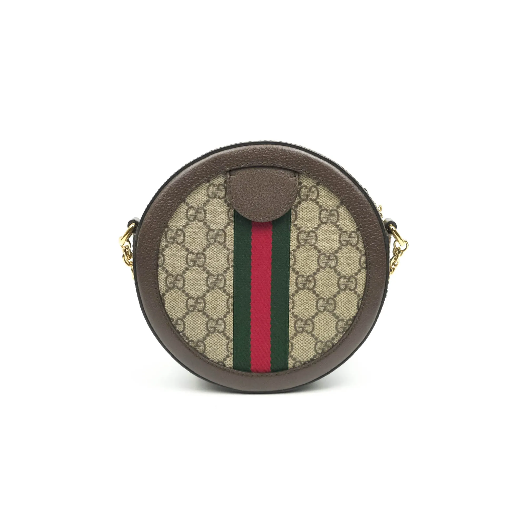Gucci Ophidia Mini GG Supreme Canvas Round Shoulder Bag