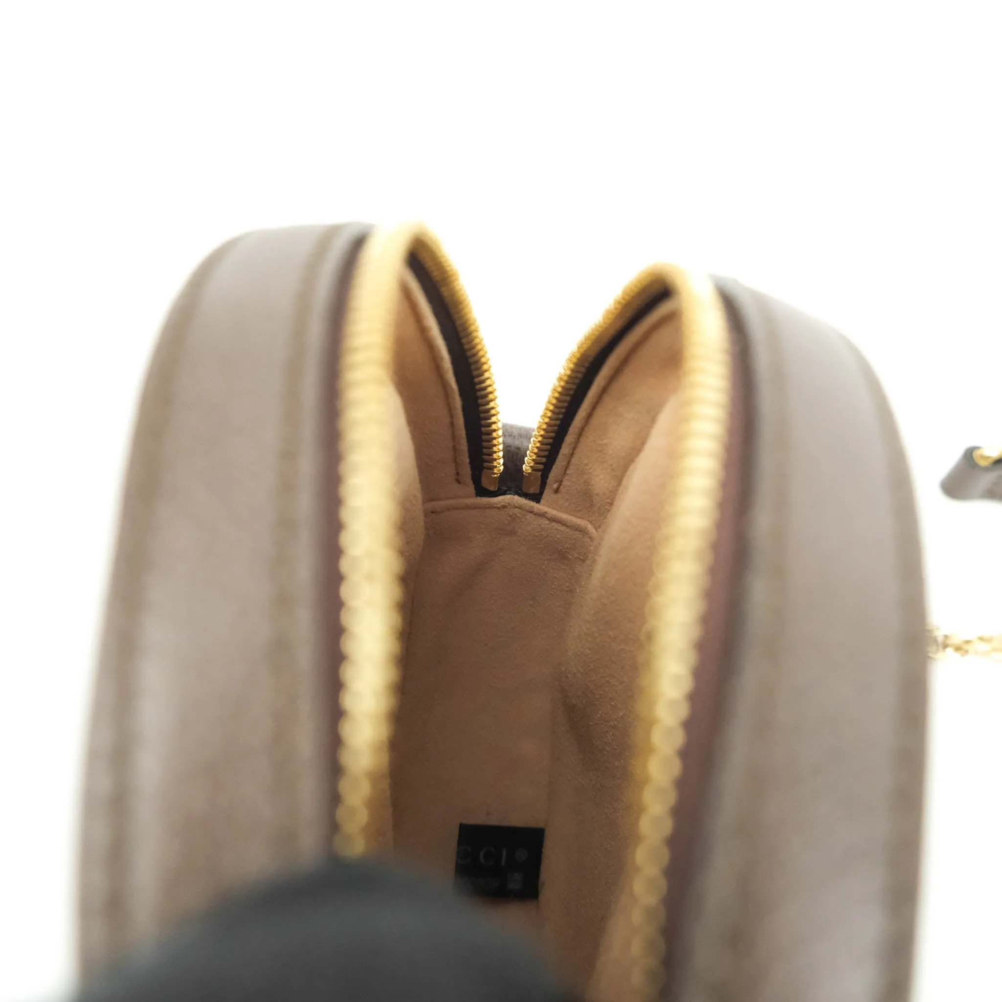 Gucci Ophidia Mini GG Supreme Canvas Round Shoulder Bag