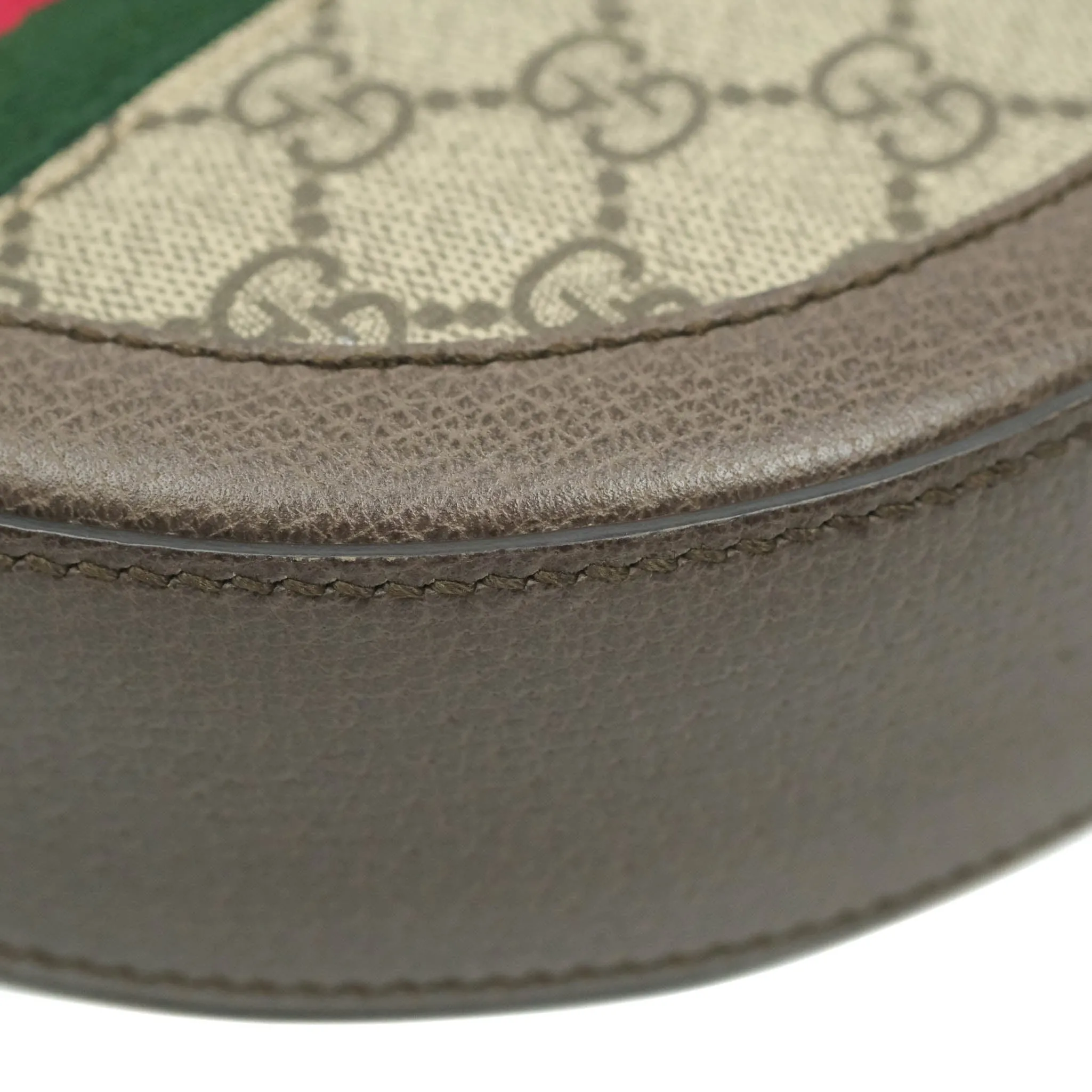 Gucci Ophidia Mini GG Supreme Canvas Round Shoulder Bag