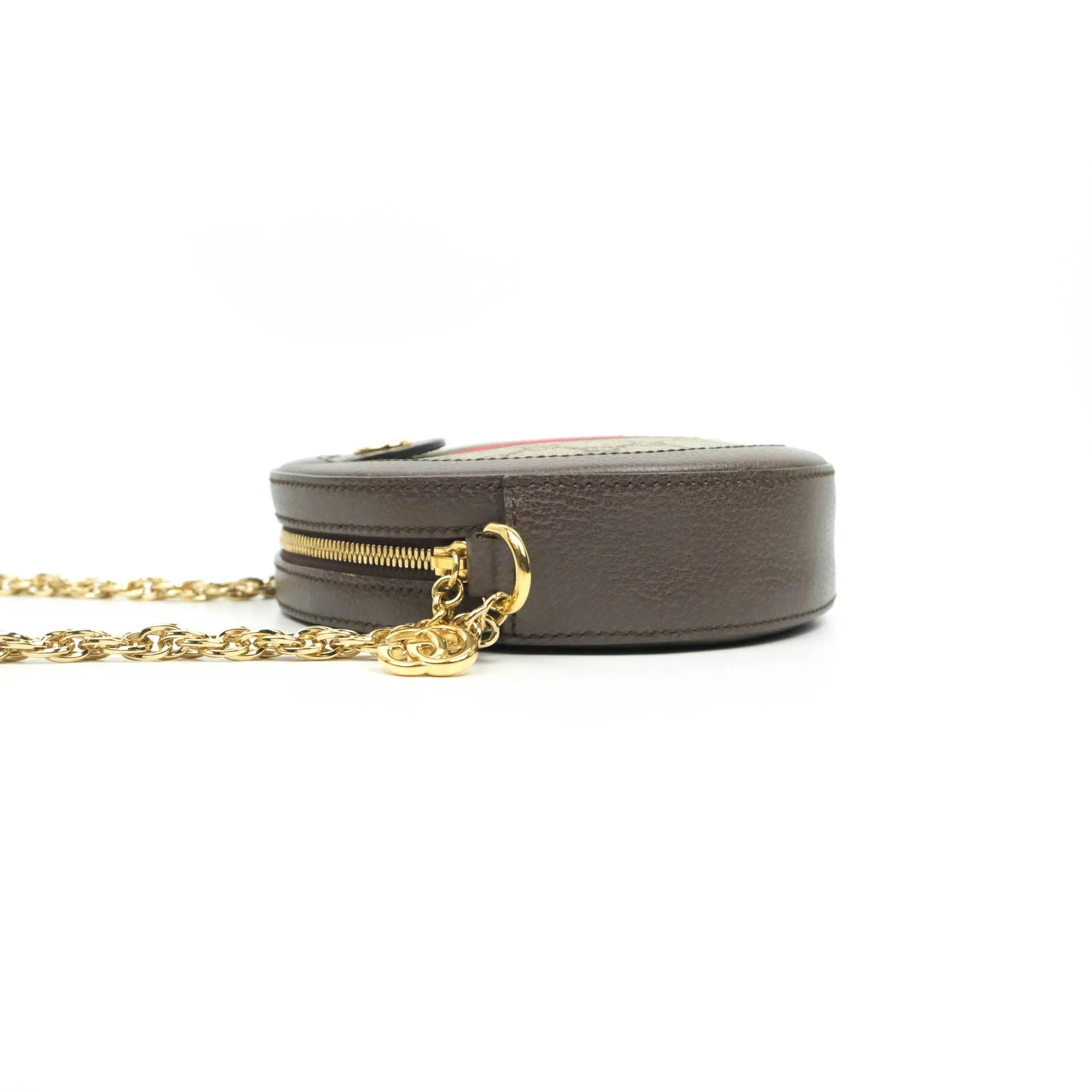 Gucci Ophidia Mini GG Supreme Canvas Round Shoulder Bag