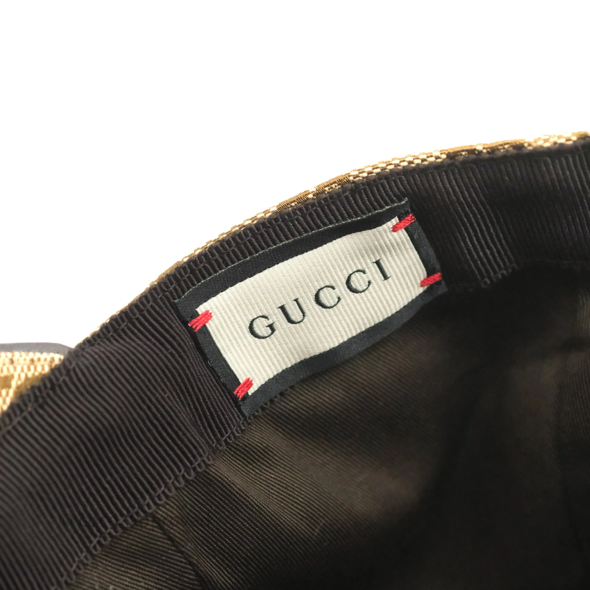 Gucci Original GG Canvas Baseball Hat With Web