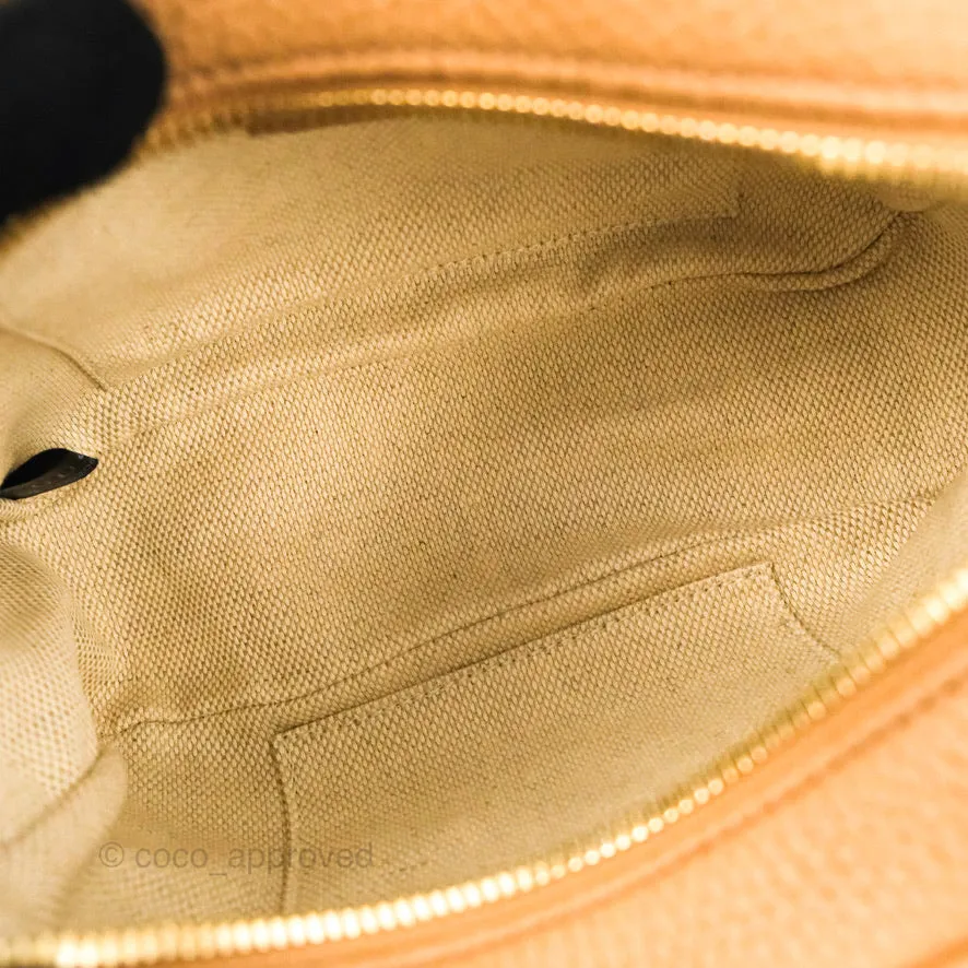 Gucci Pebbled Calfskin Small Soho Disco Bag Beige