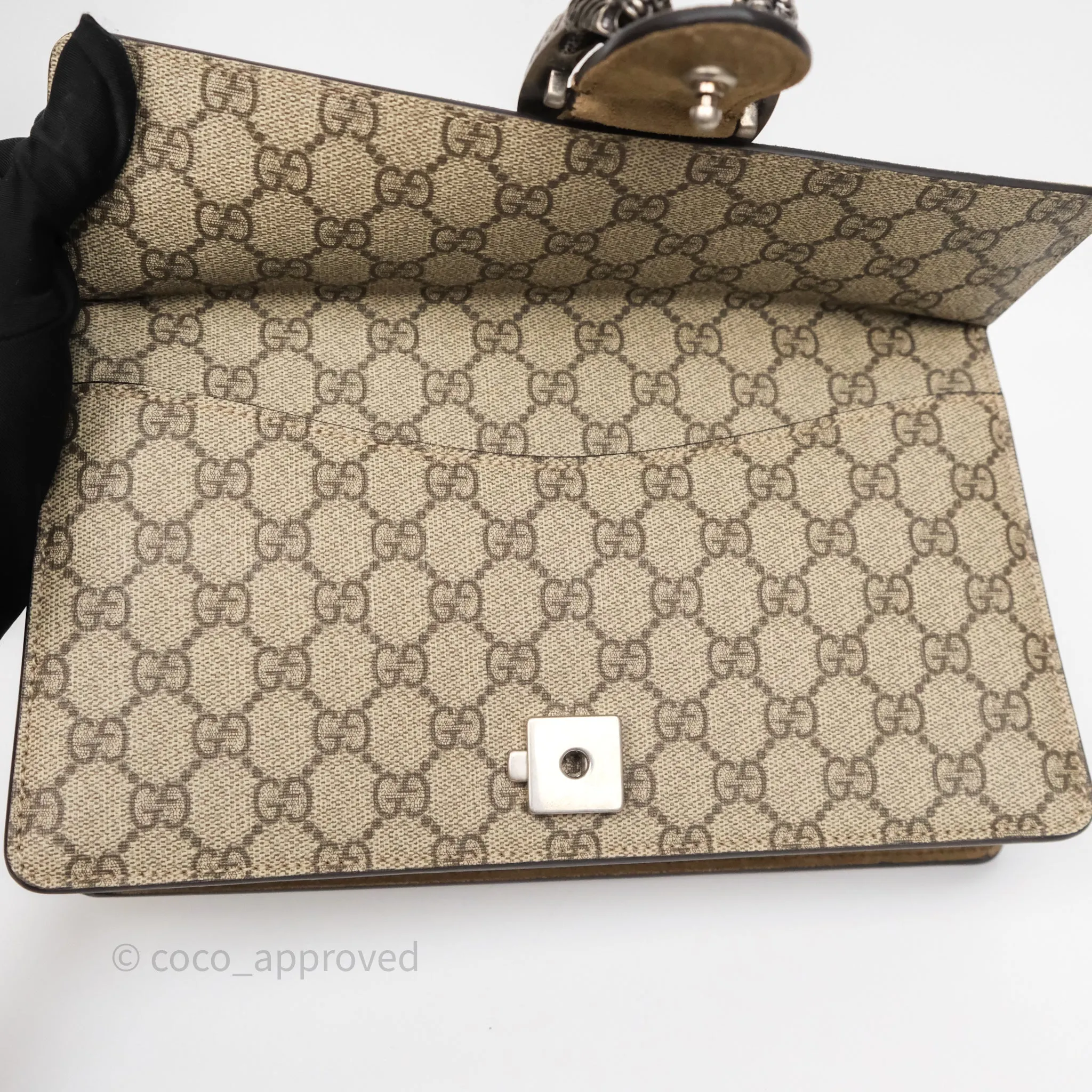 Gucci Small Dionysus GG Supreme Bag