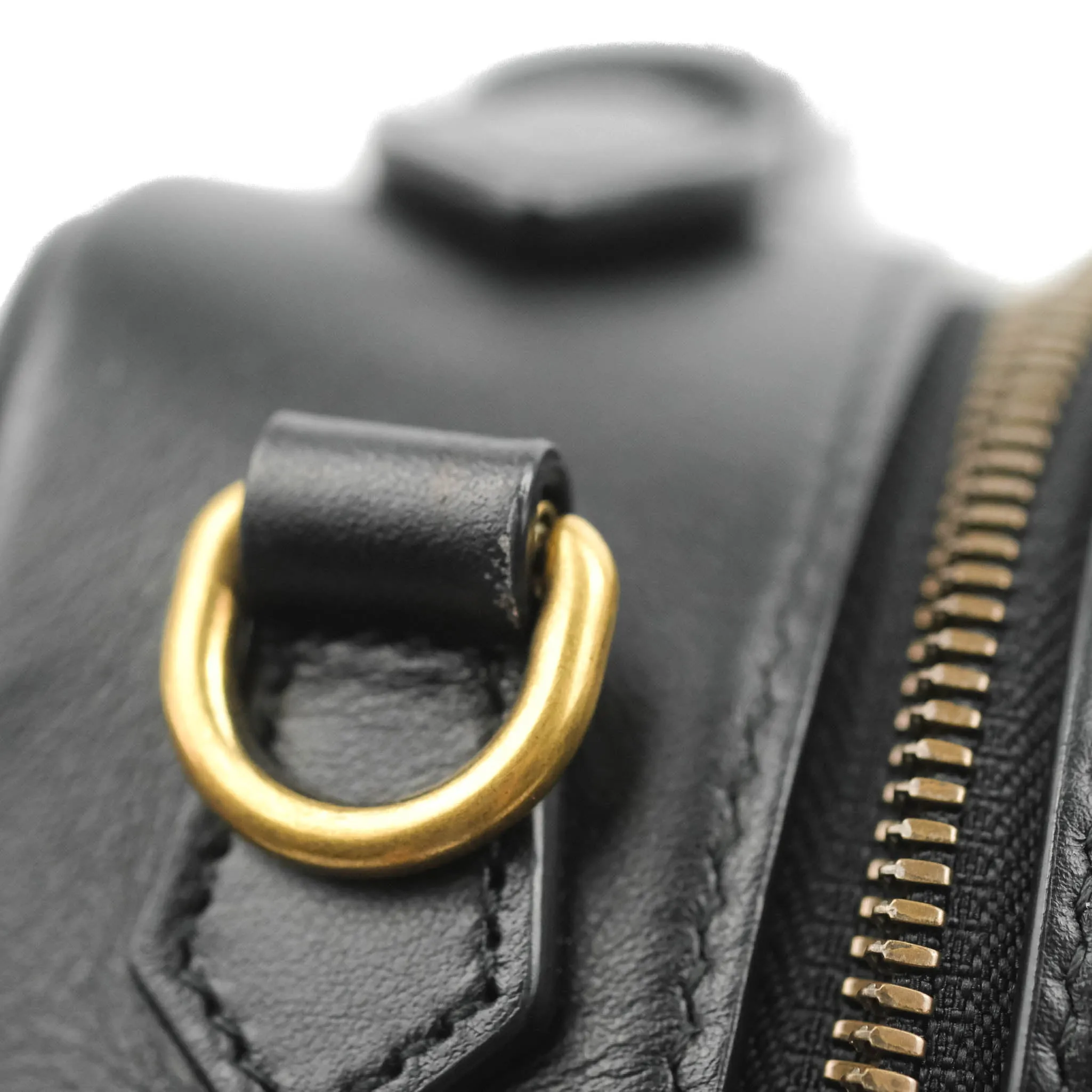 Gucci Small GG Marmont Shoulder Bag Matelasse with Sylvie Web Strap Black