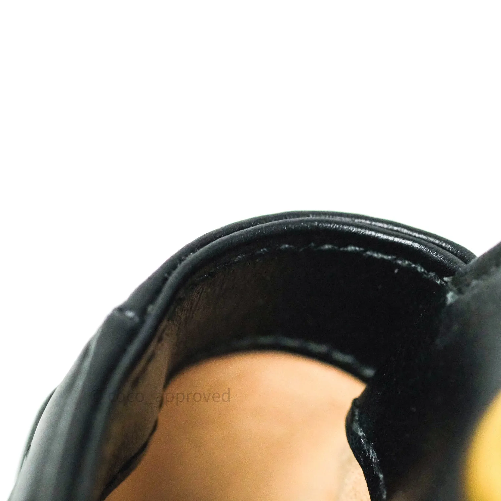 Gucci Small Marmont Black Calfskin Gold Hardware