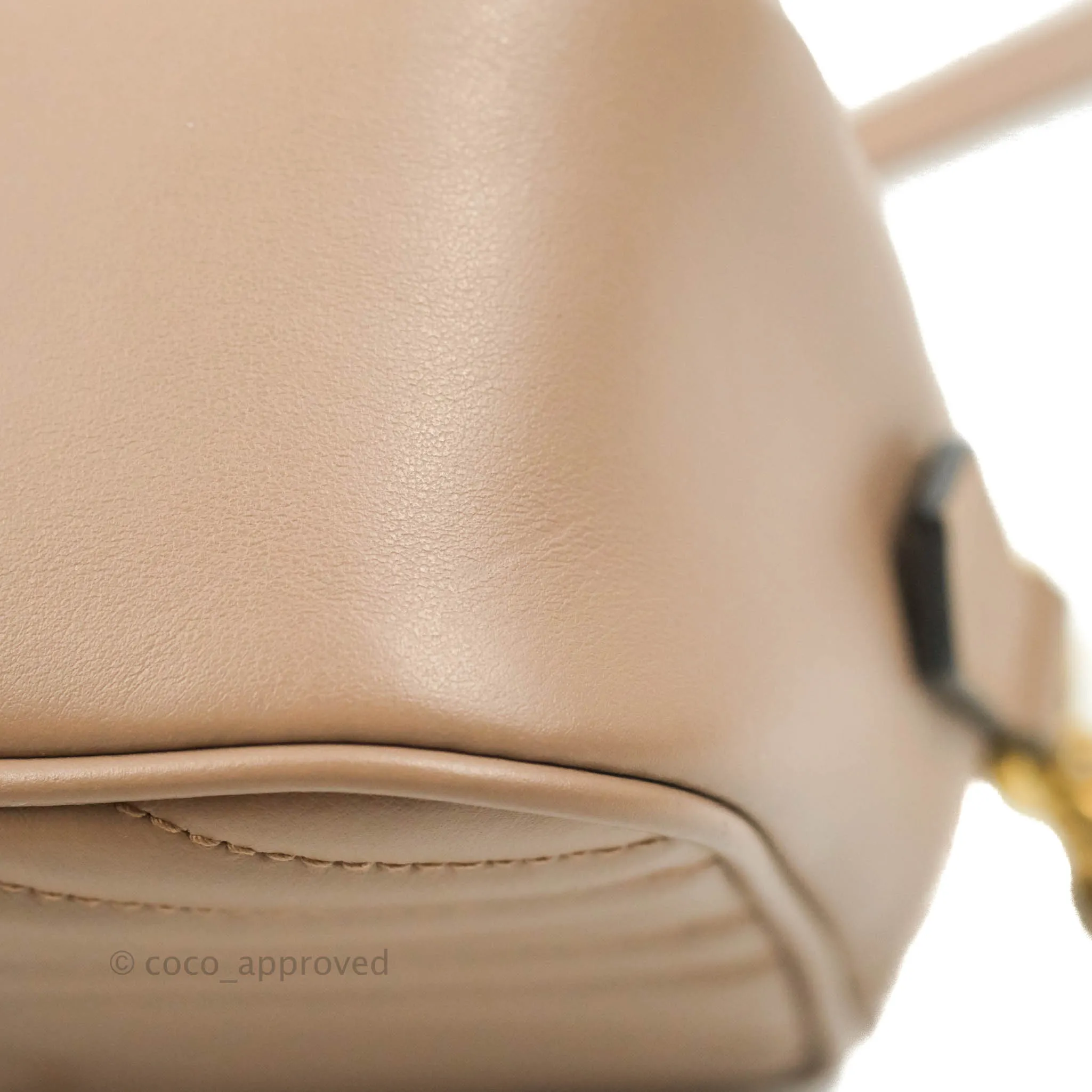 Gucci Small Matelasse GG Marmont Camera Bag Dusty Pink Calfskin Gold Hardware
