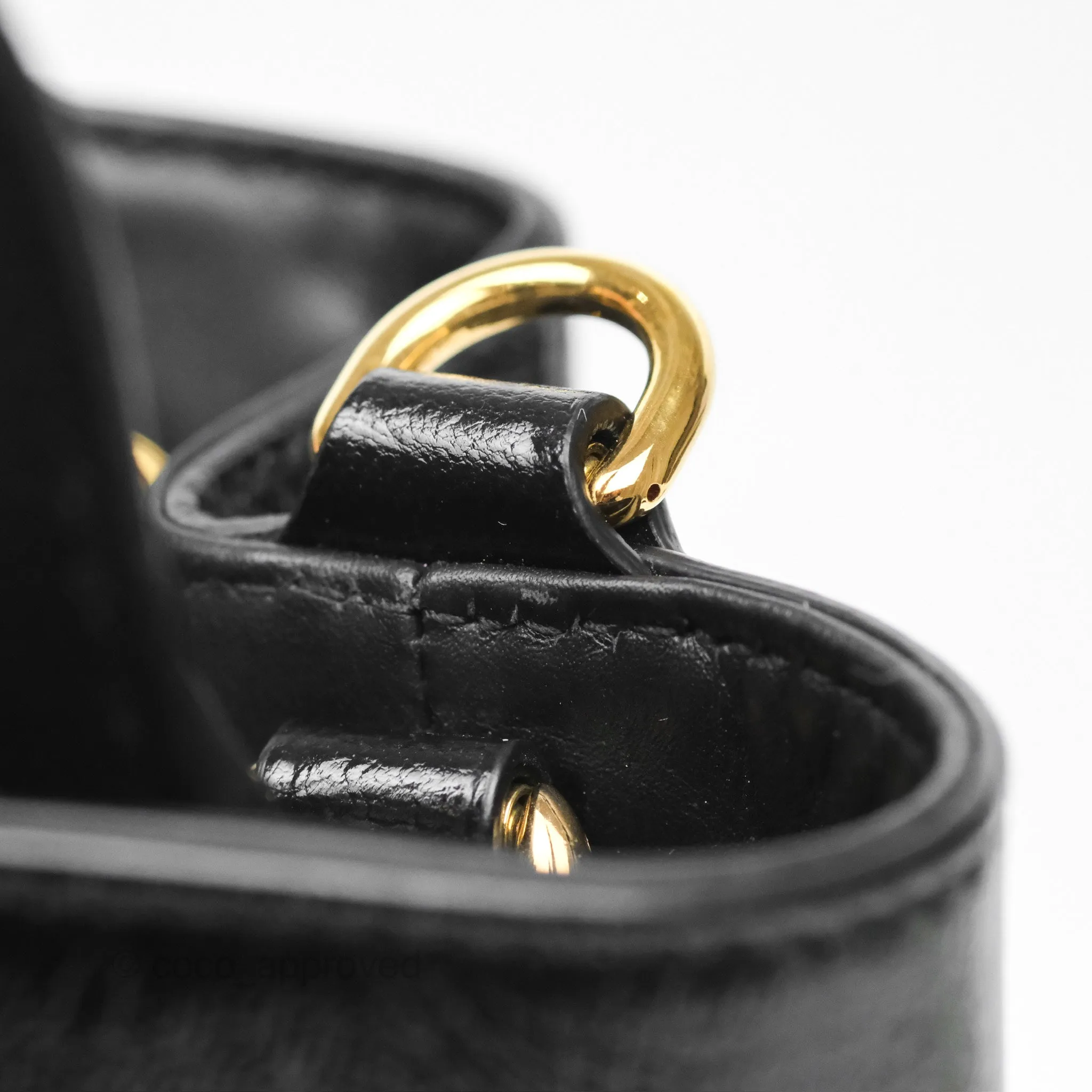 Gucci Small Ophidia Bucket Bag Black Suede