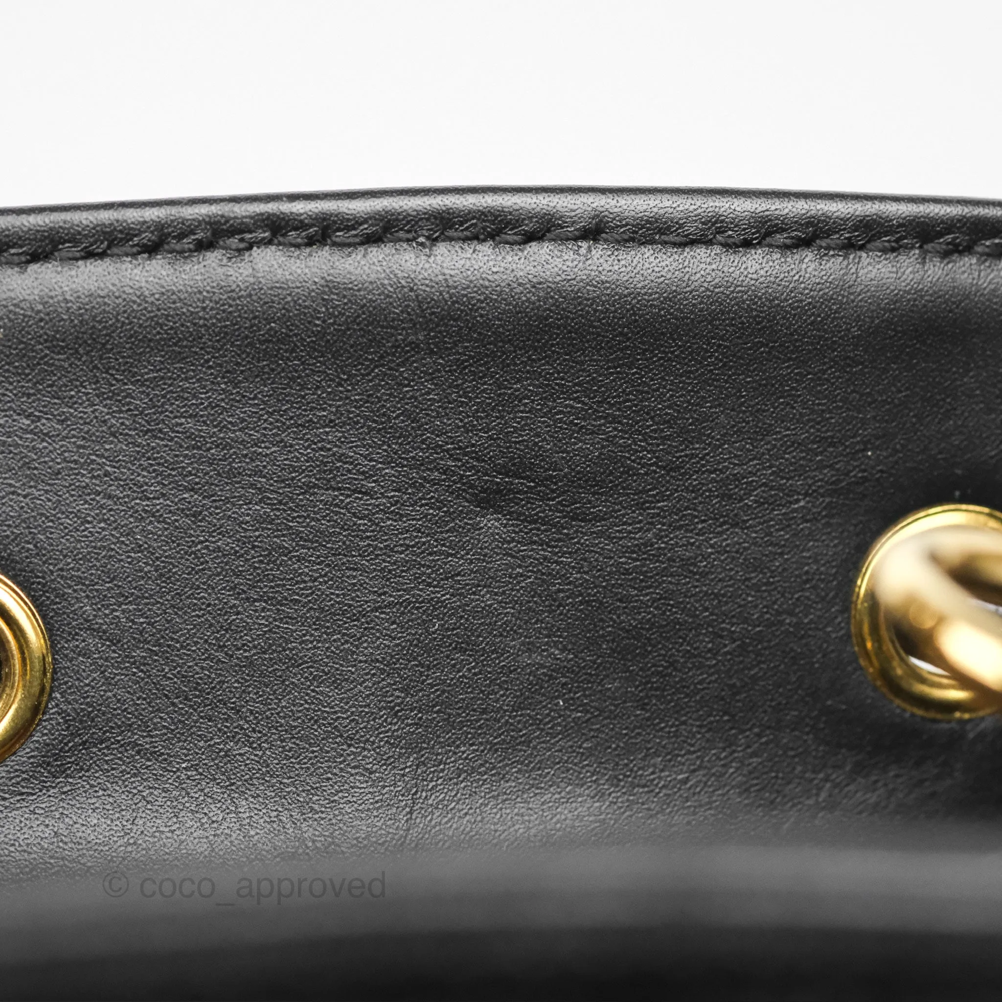 Gucci Small Ophidia Bucket Bag Black Suede