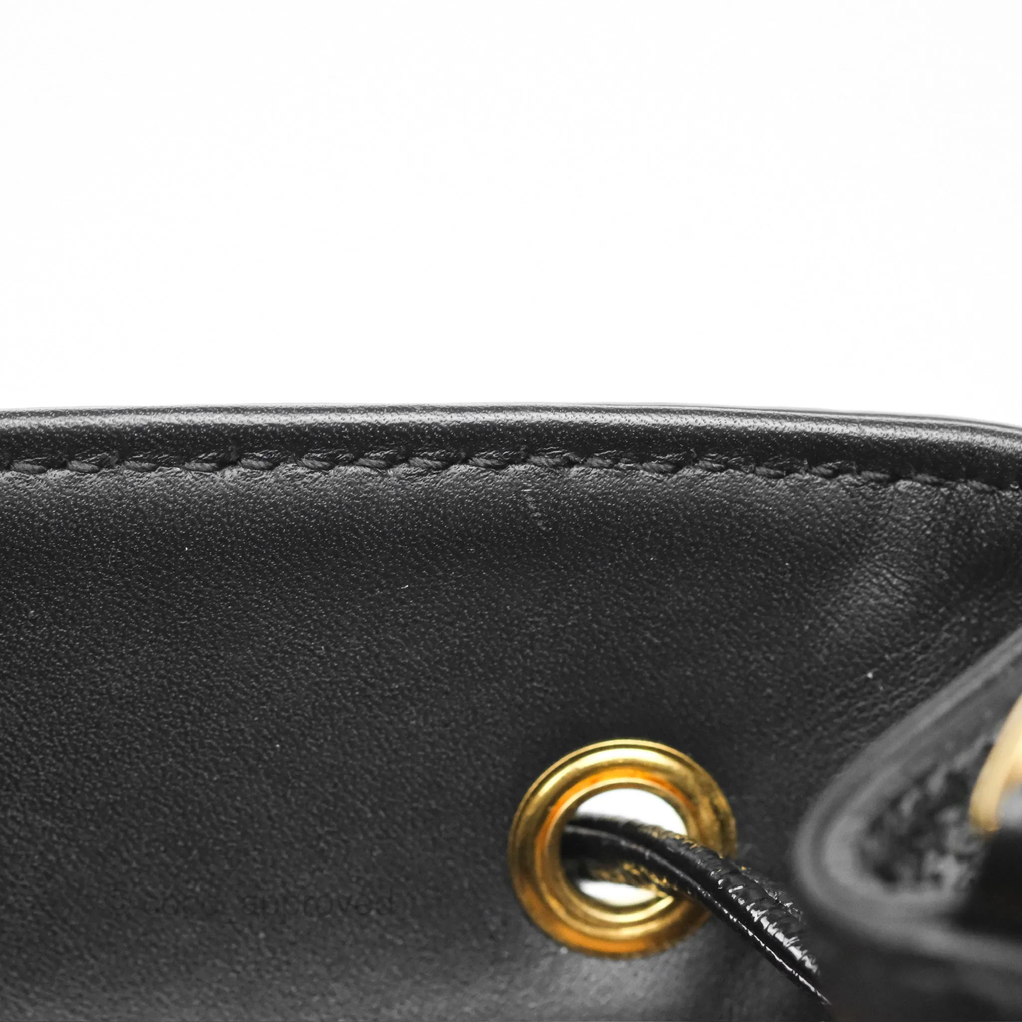 Gucci Small Ophidia Bucket Bag Black Suede