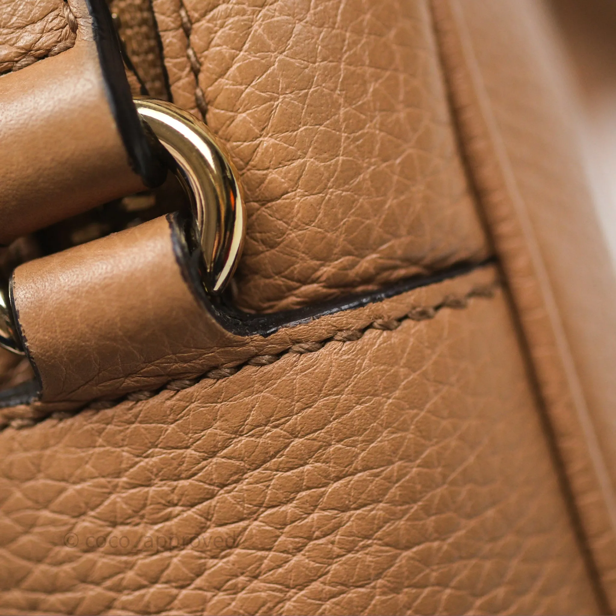 Gucci Small Soho Disco Bag Calfskin Beige