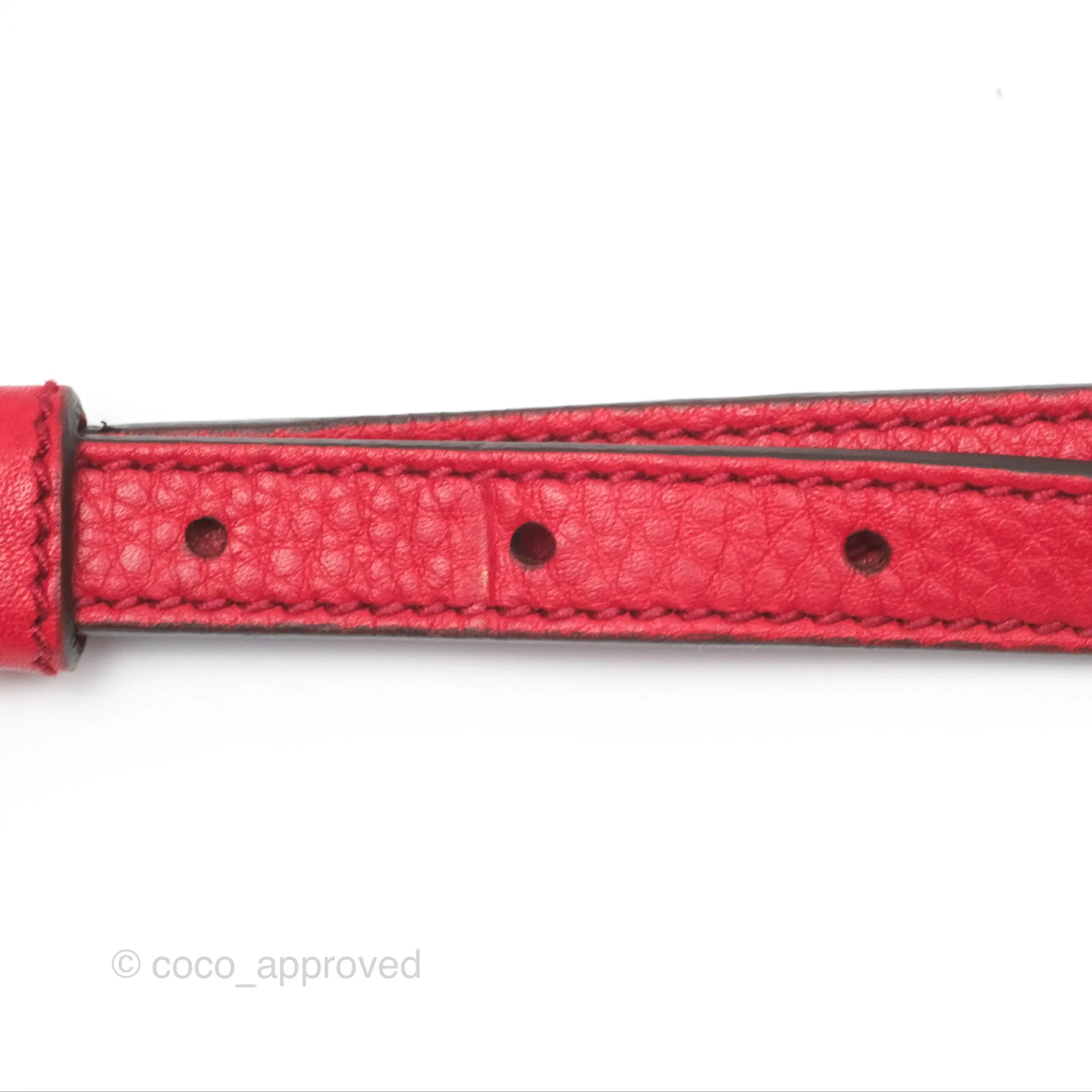 Gucci Small Soho Disco Bag Red Calfskin