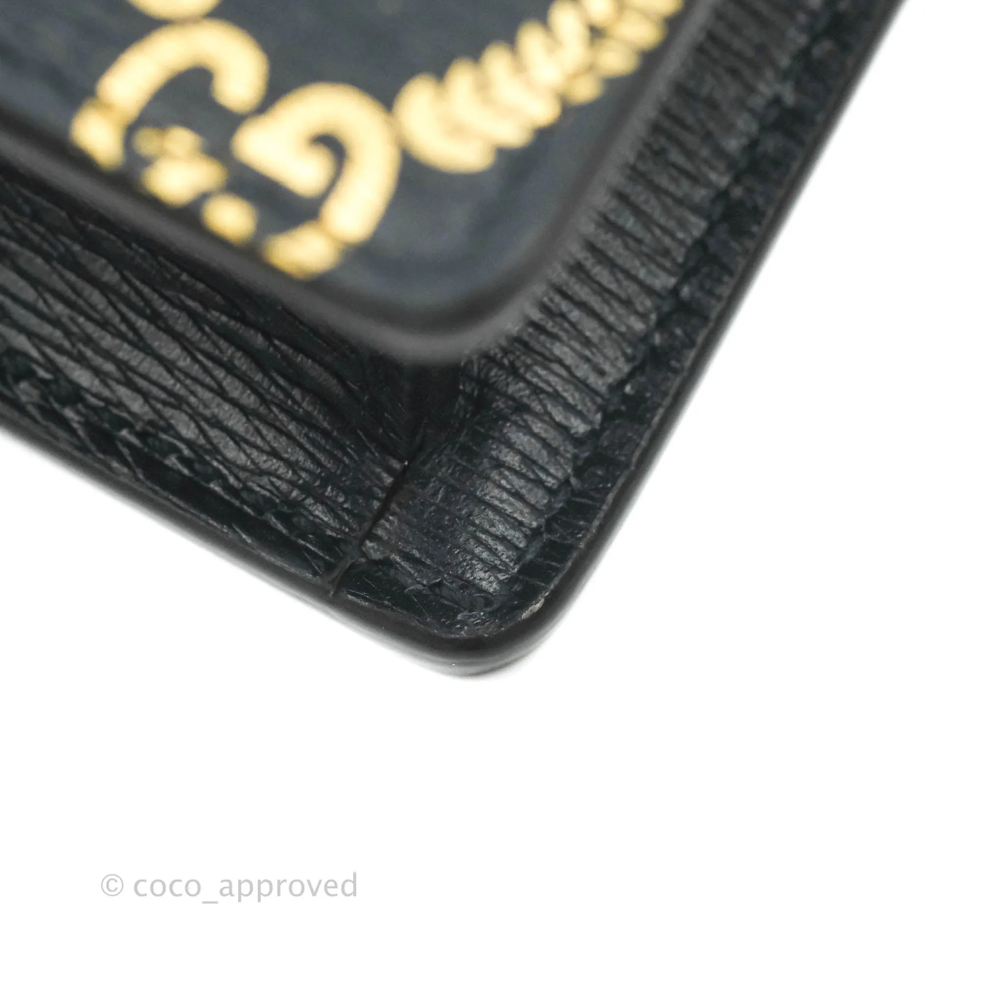 Gucci Super Mini GG Sylvie Bag Black Calfskin Gold Hardware