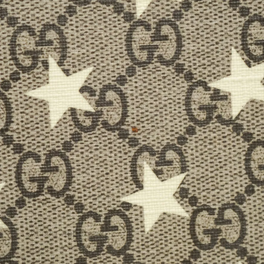 Gucci Tote Bag GG Supreme Monogram Stars Navy