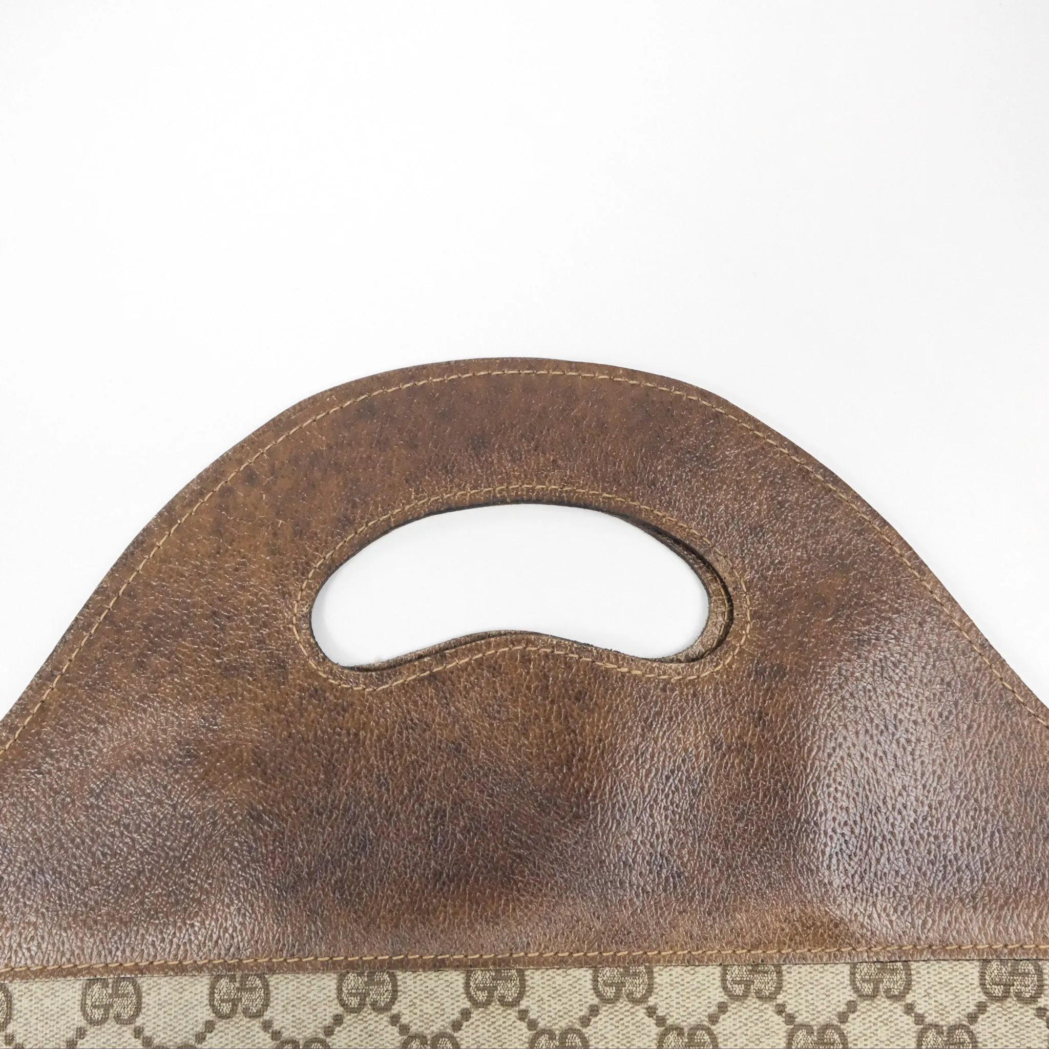 Gucci Vintage GG Supreme Tote Bag Canvas