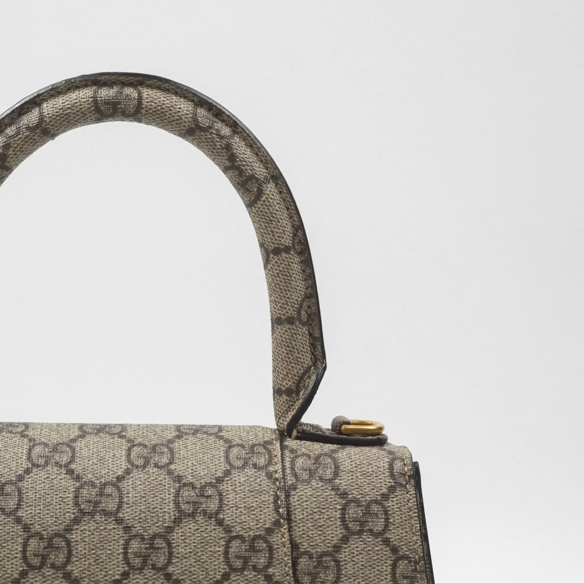 Gucci x Balenciaga The Hacker Project Small Hourglass Bag Beige/ Ebony