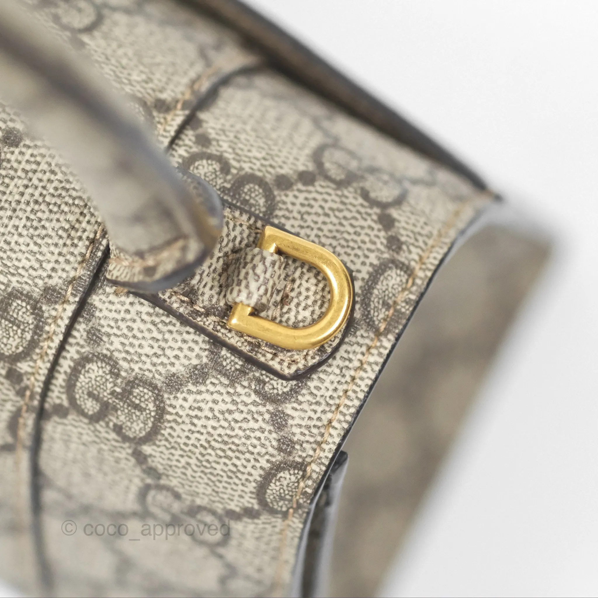 Gucci x Balenciaga The Hacker Project Small Hourglass Bag Beige/ Ebony