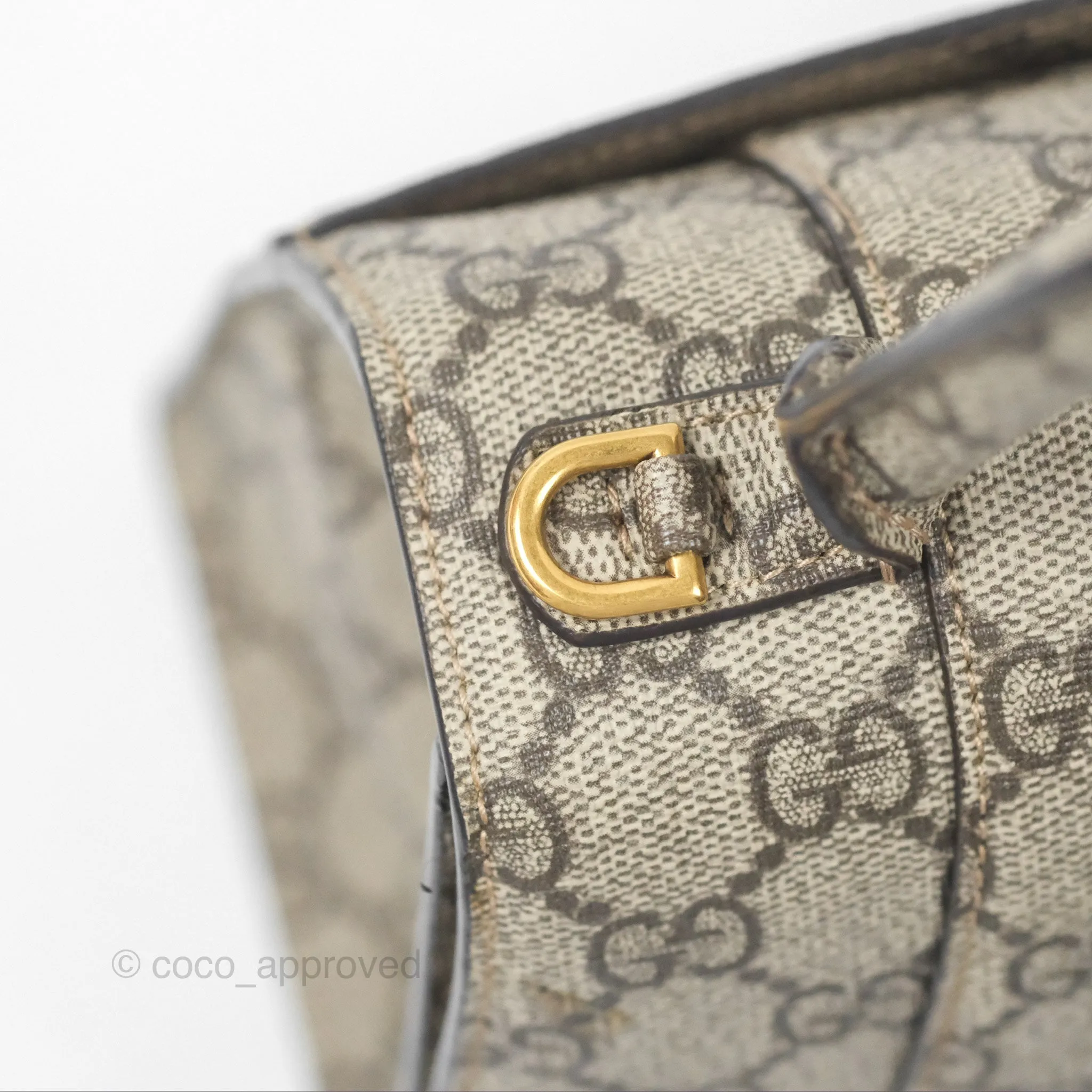 Gucci x Balenciaga The Hacker Project Small Hourglass Bag Beige/ Ebony