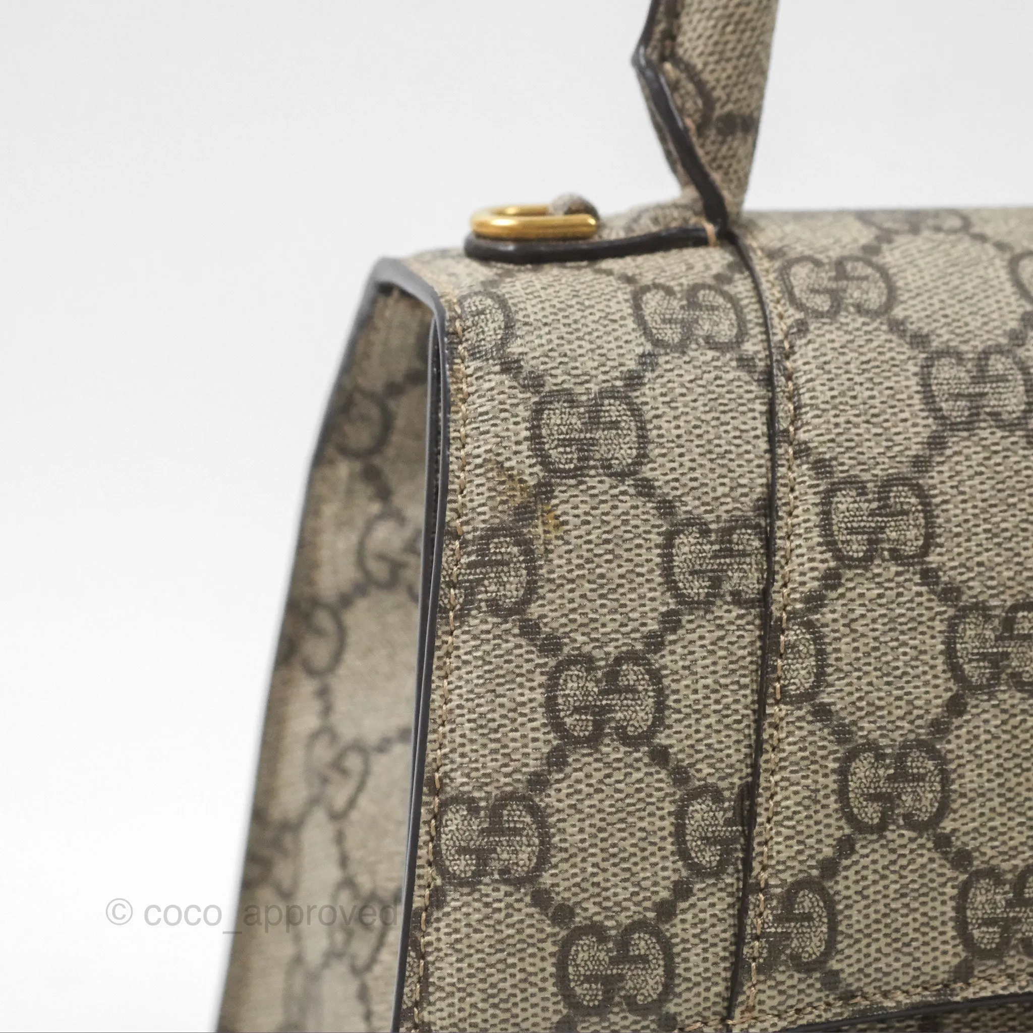 Gucci x Balenciaga The Hacker Project Small Hourglass Bag Beige/ Ebony