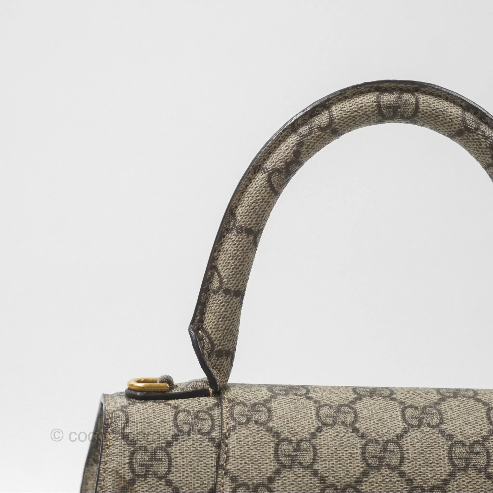 Gucci x Balenciaga The Hacker Project Small Hourglass Bag Beige/ Ebony