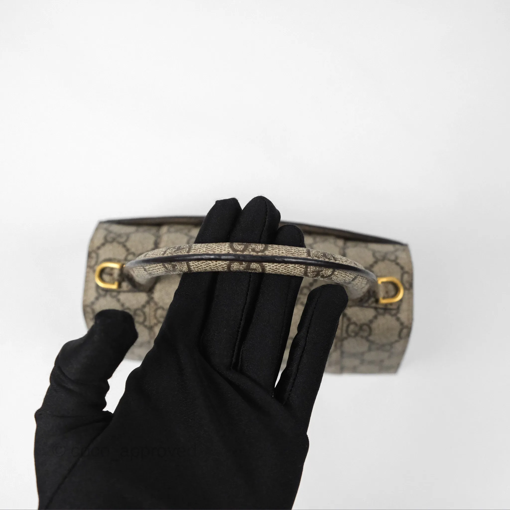 Gucci x Balenciaga The Hacker Project Small Hourglass Bag Beige/ Ebony