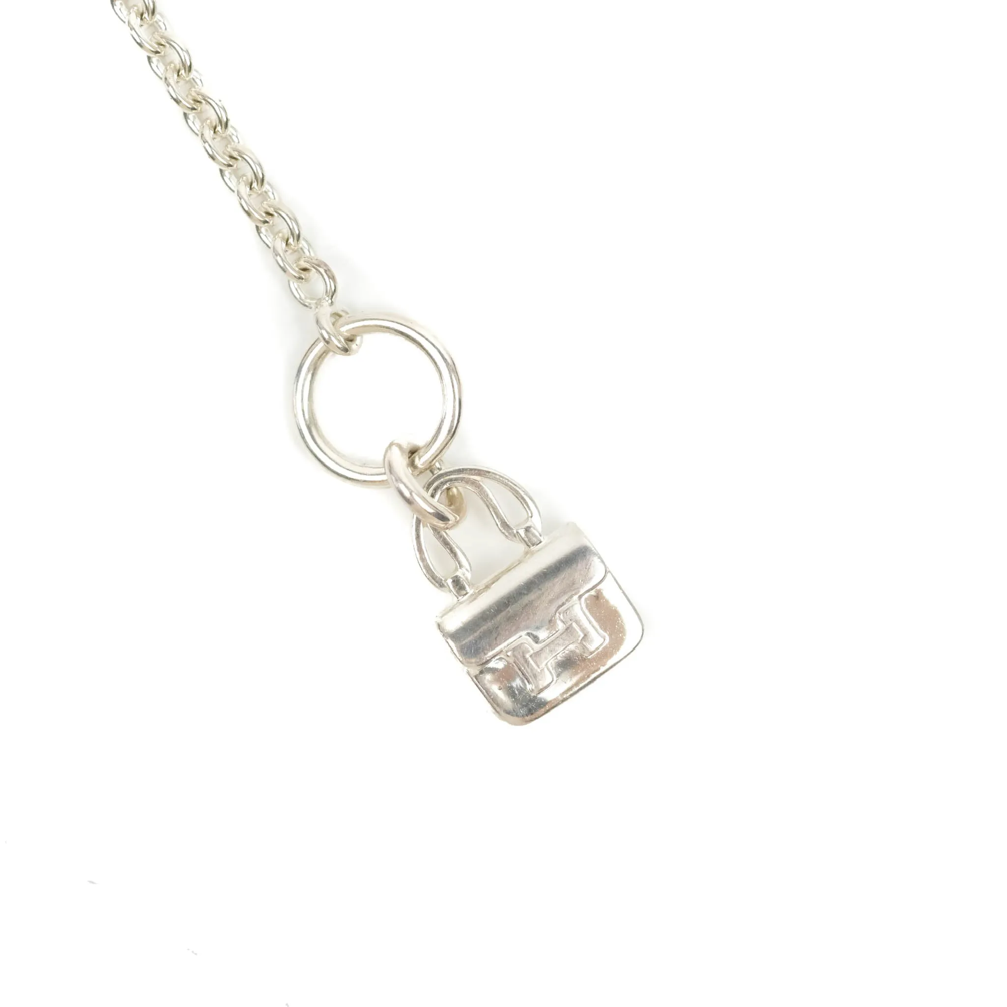 Hermes Amulettes Constance Bracelet Palladium Hardware