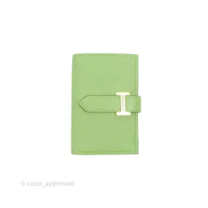 Hermes Bearn Mini Wallet Epsom Vert Crique