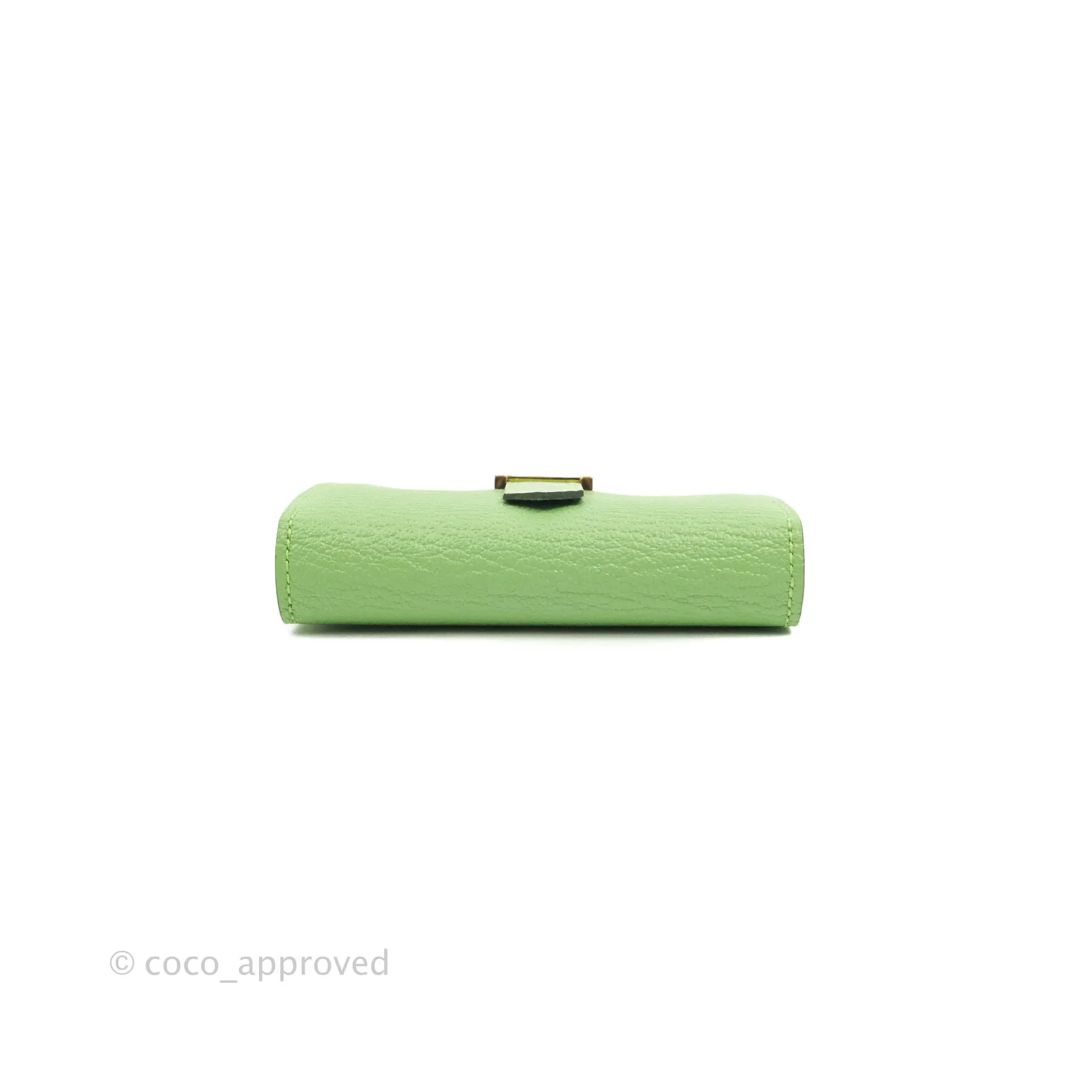 Hermes Bearn Mini Wallet Epsom Vert Crique