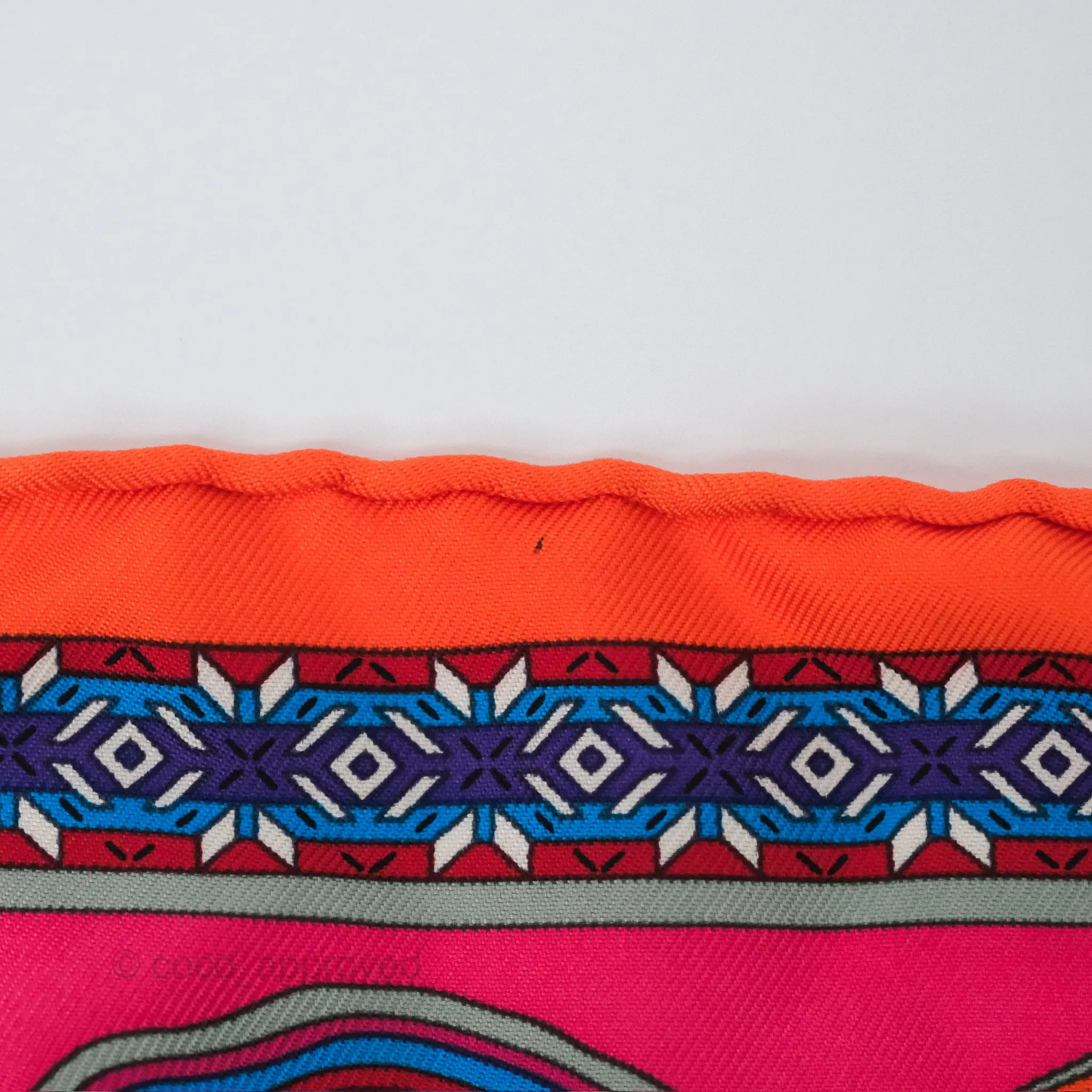 Hermes Belles Du Mexique Scarf 45