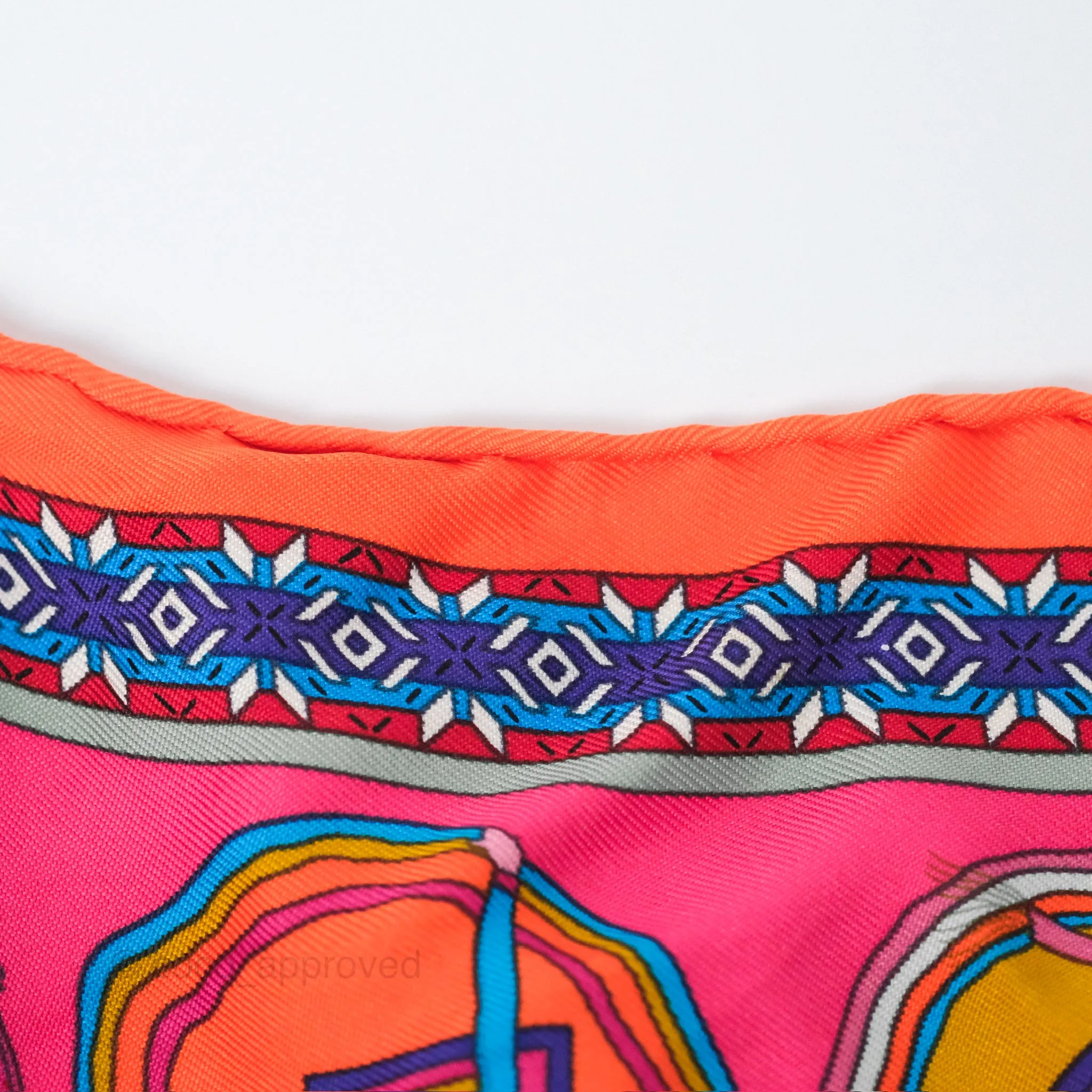 Hermes Belles Du Mexique Scarf 45