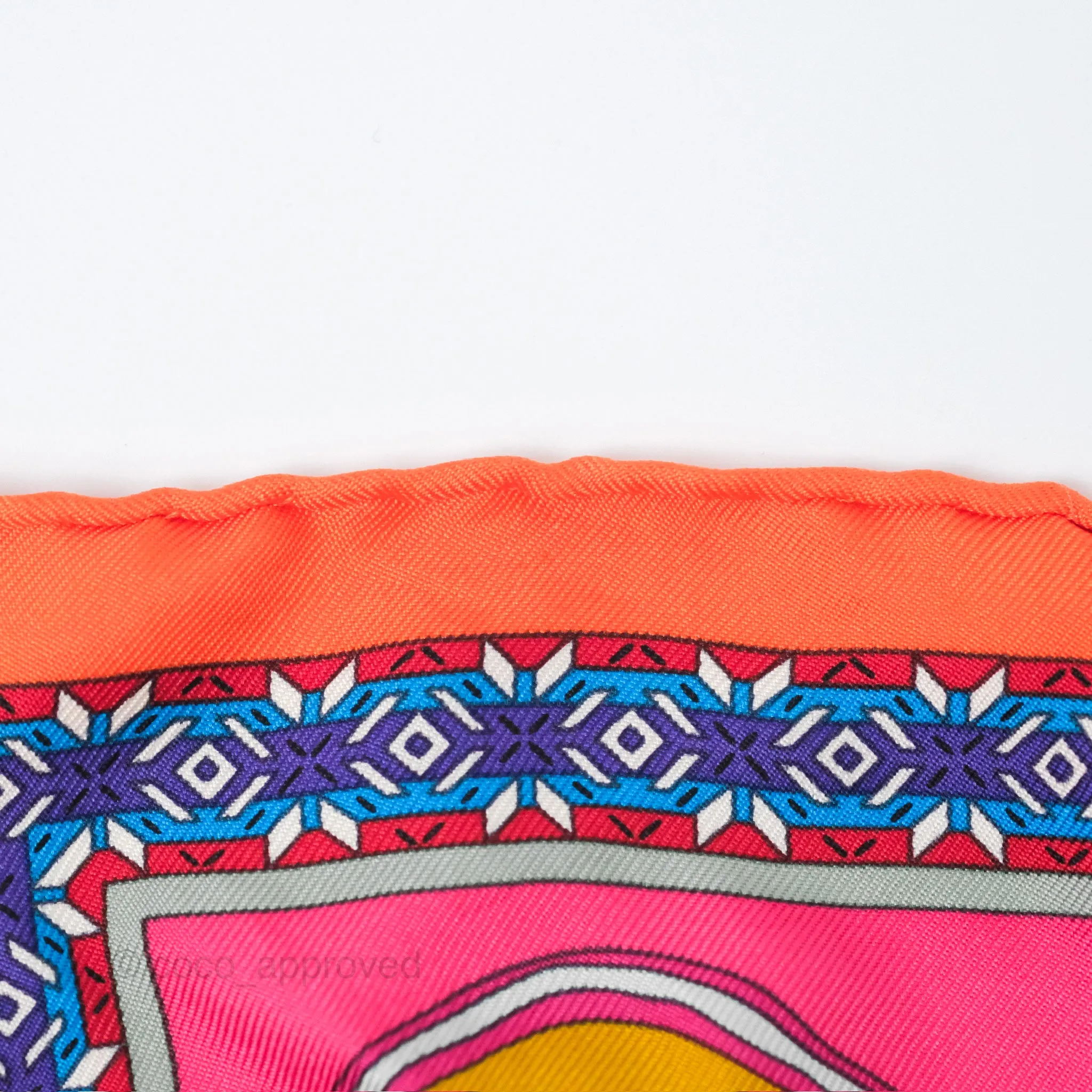 Hermes Belles Du Mexique Scarf 45