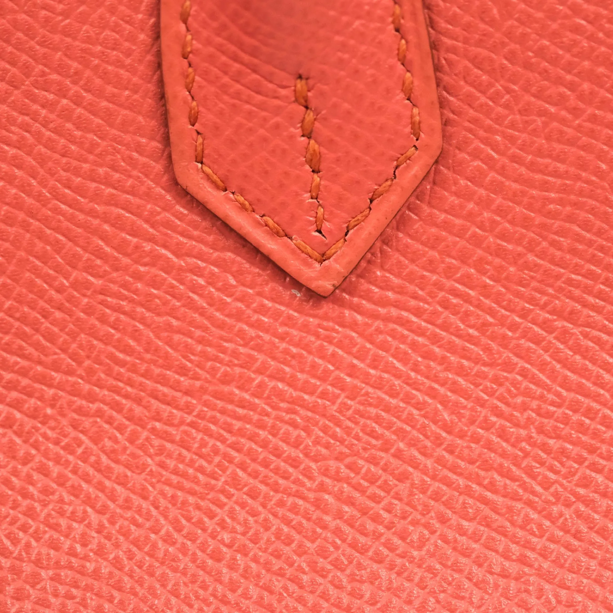 Hermes Birkin 25 Flamingo Epsom Palladium Hardware