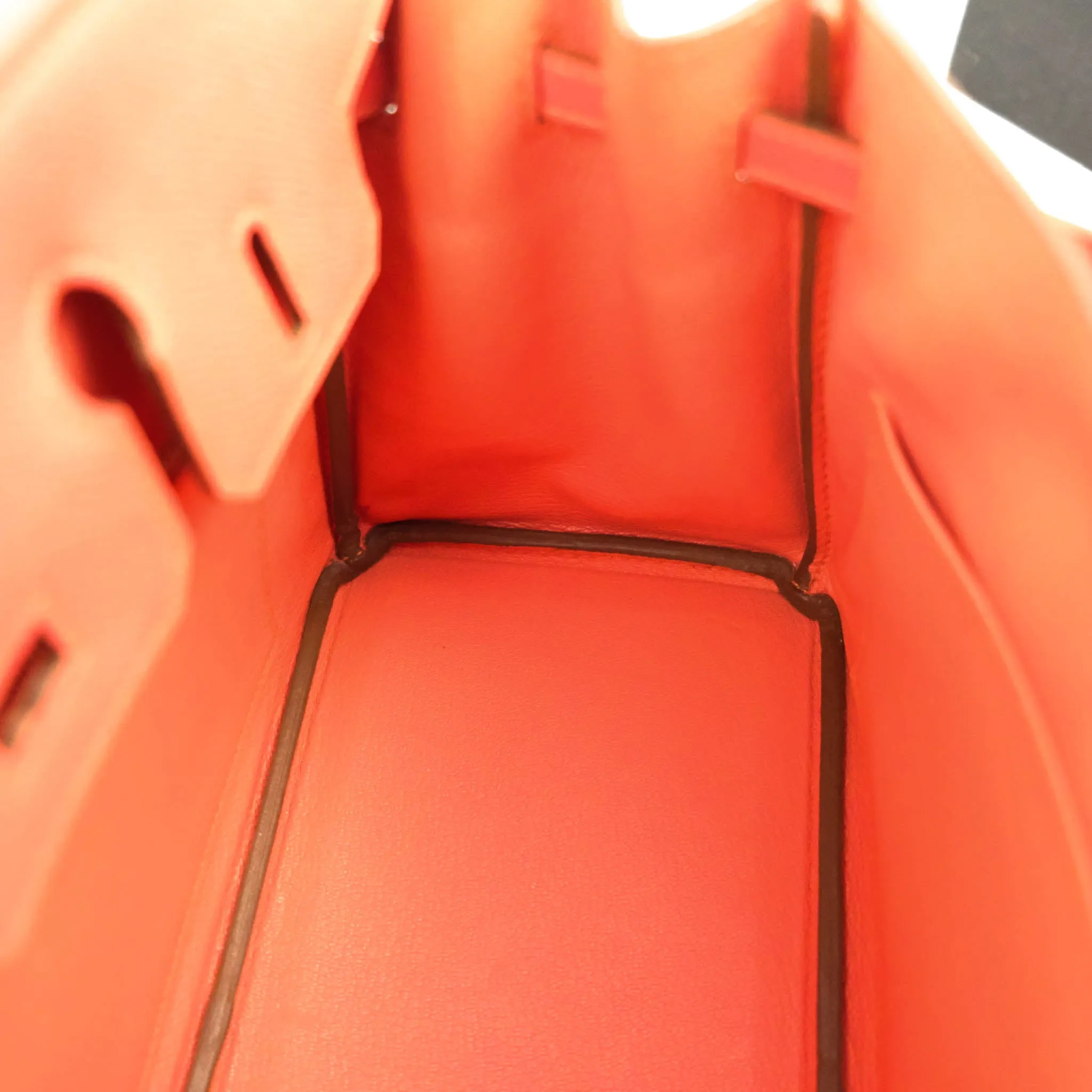 Hermes Birkin 25 Flamingo Epsom Palladium Hardware