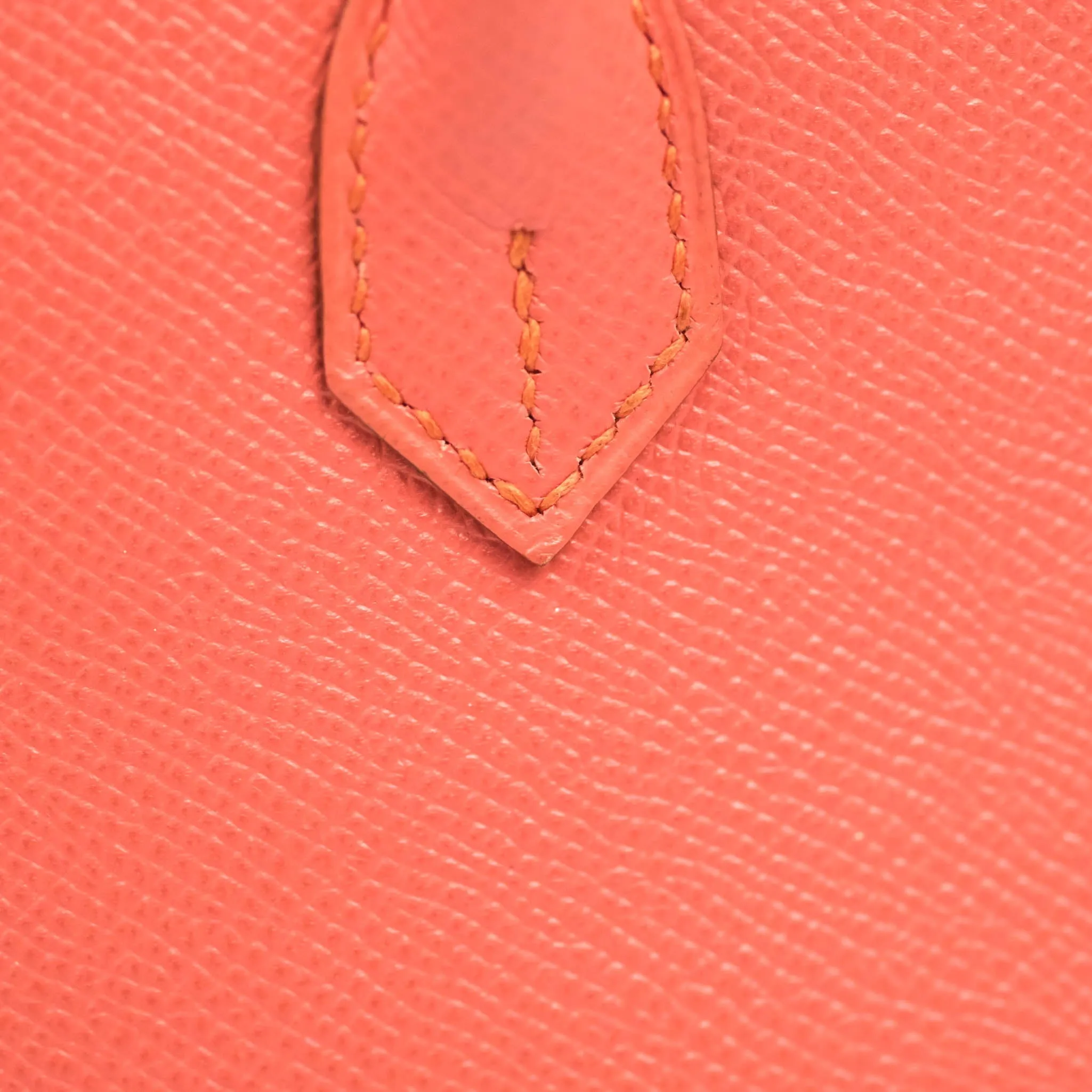 Hermes Birkin 25 Flamingo Epsom Palladium Hardware