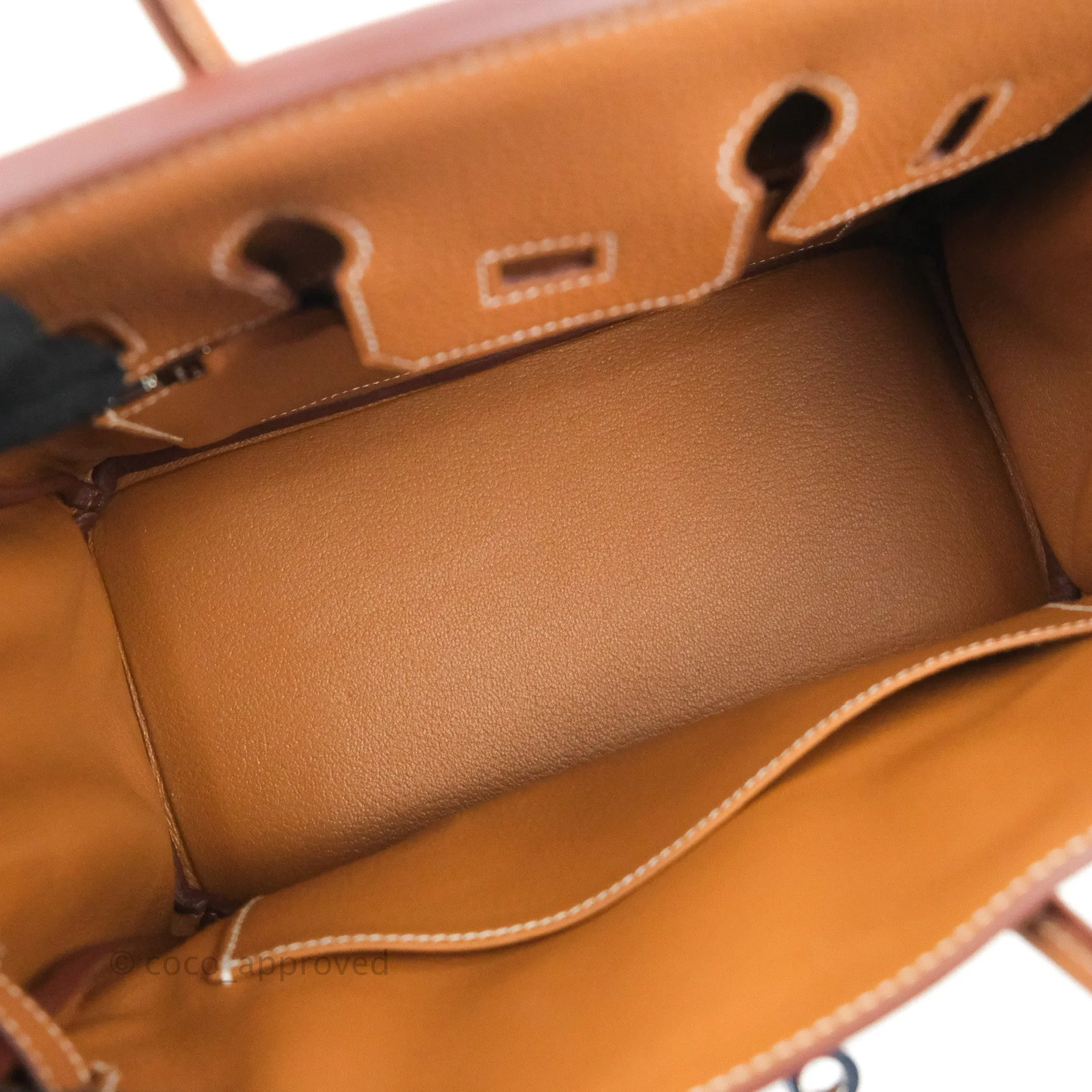 Hermes Birkin 25 Gold Togo Palladium Hardware