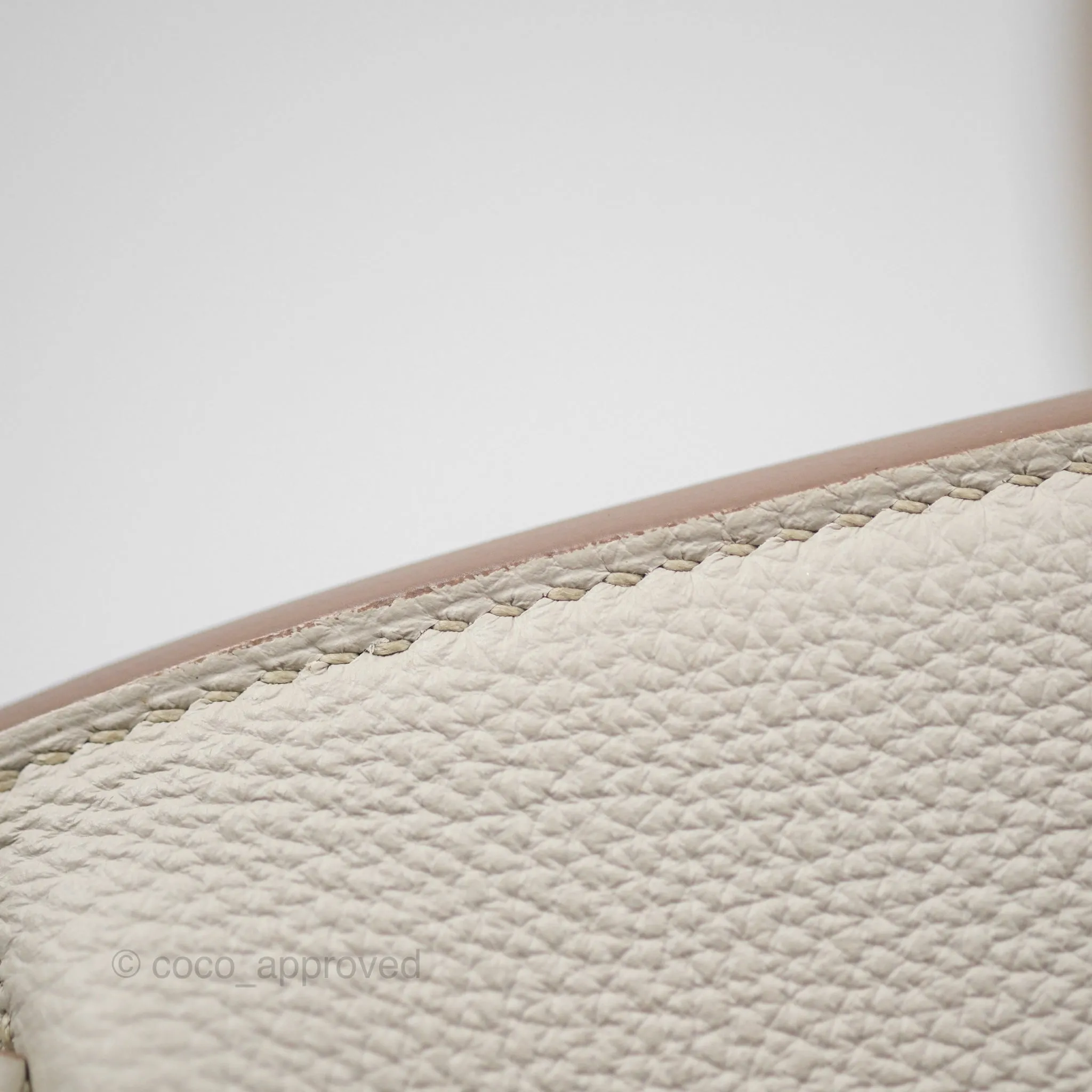 Hermes Birkin 25 Retourne Beton 8L Togo Gold Hardware