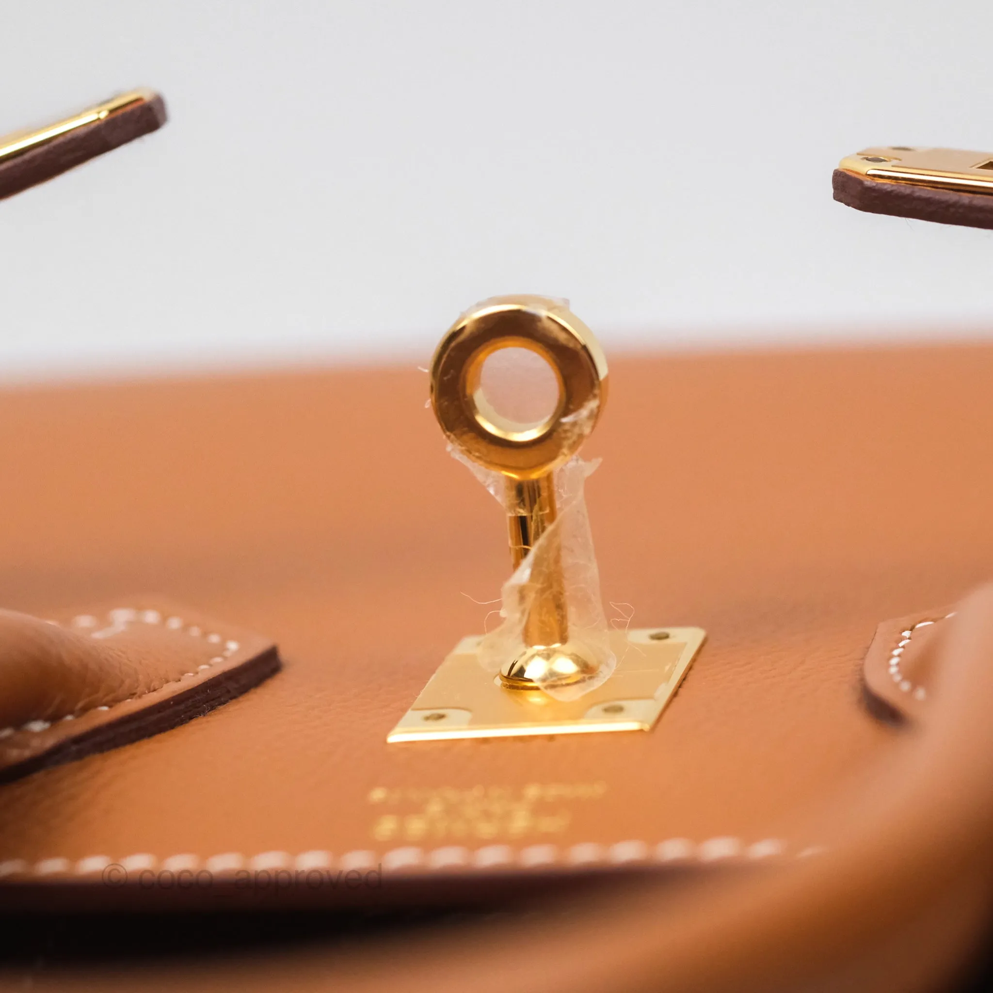 Hermes Birkin 25 Sellier Gold 37 Epsom Gold Hardware
