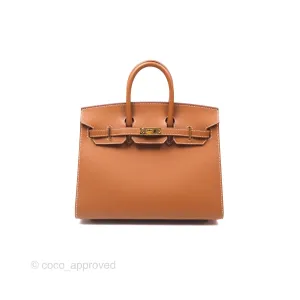Hermes Birkin 25 Sellier Gold 37 Epsom Gold Hardware
